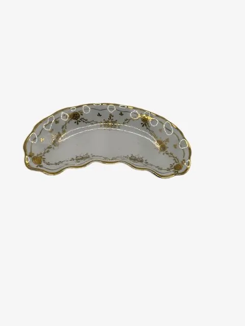 Product image for Lenwile Ardalt Hand Painted Tray Gold Trim ~ 7.5" ~ 6537 Japan