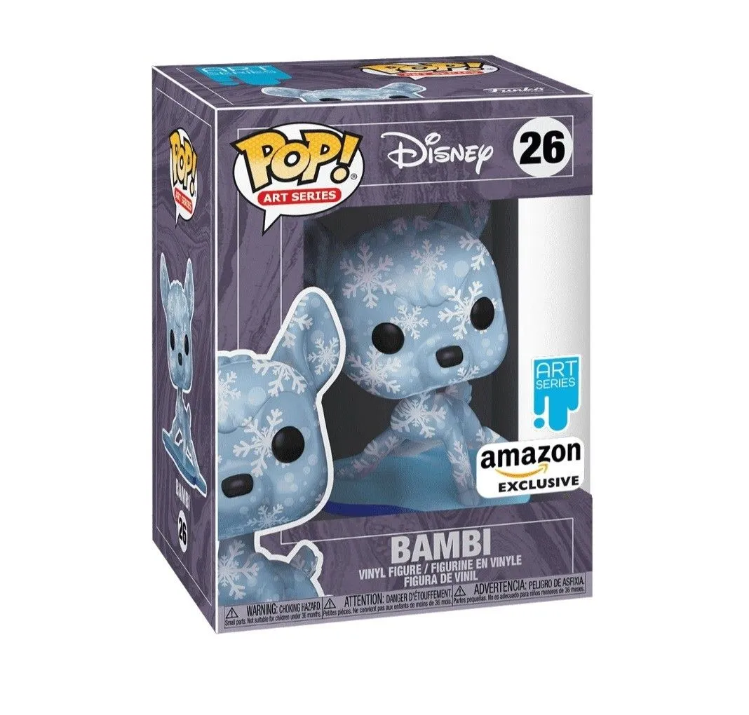 Product image for Funko Bambi Amazon Exclusive Art Series #26 w/Pop Protector