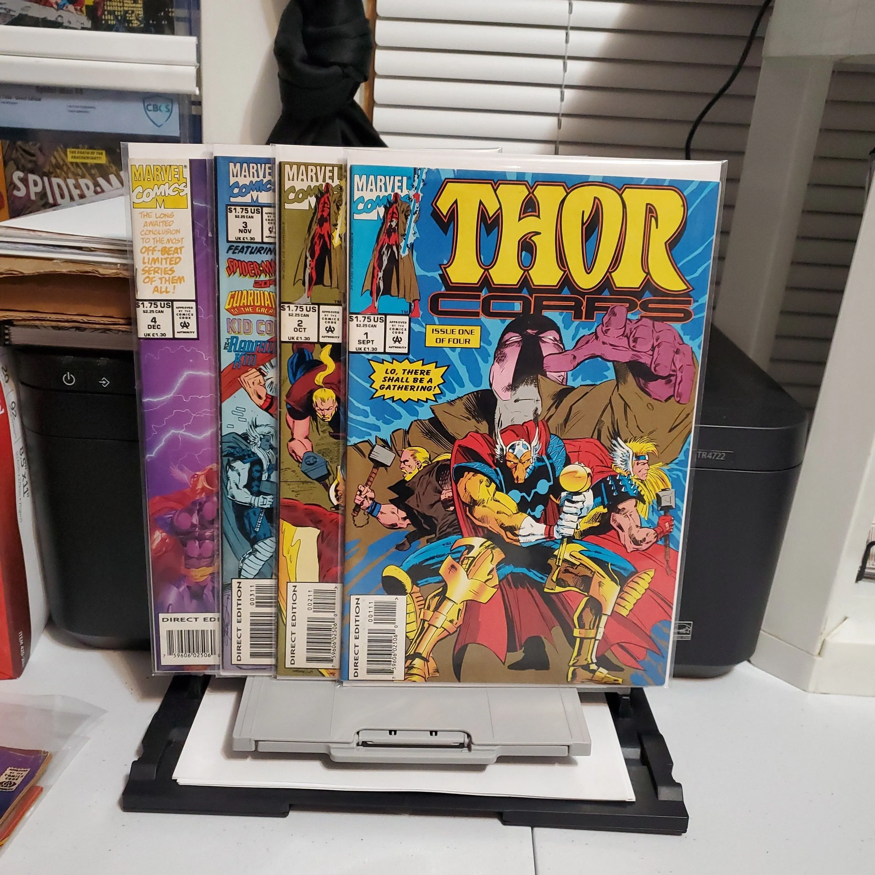 Product image for Thor Corps #1-4 complete set.