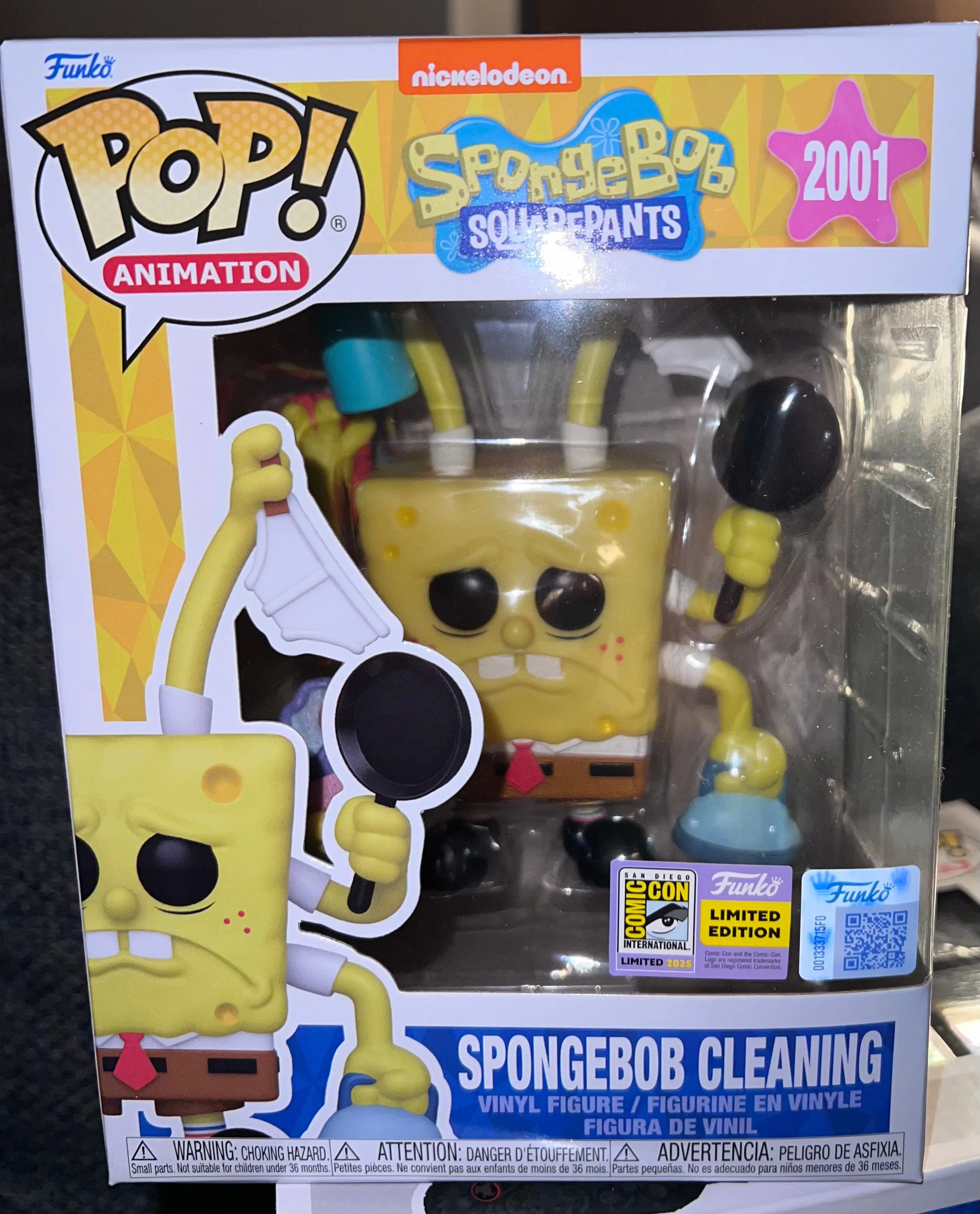 Product image for SDCC 2025 SpongeBob Cleaning