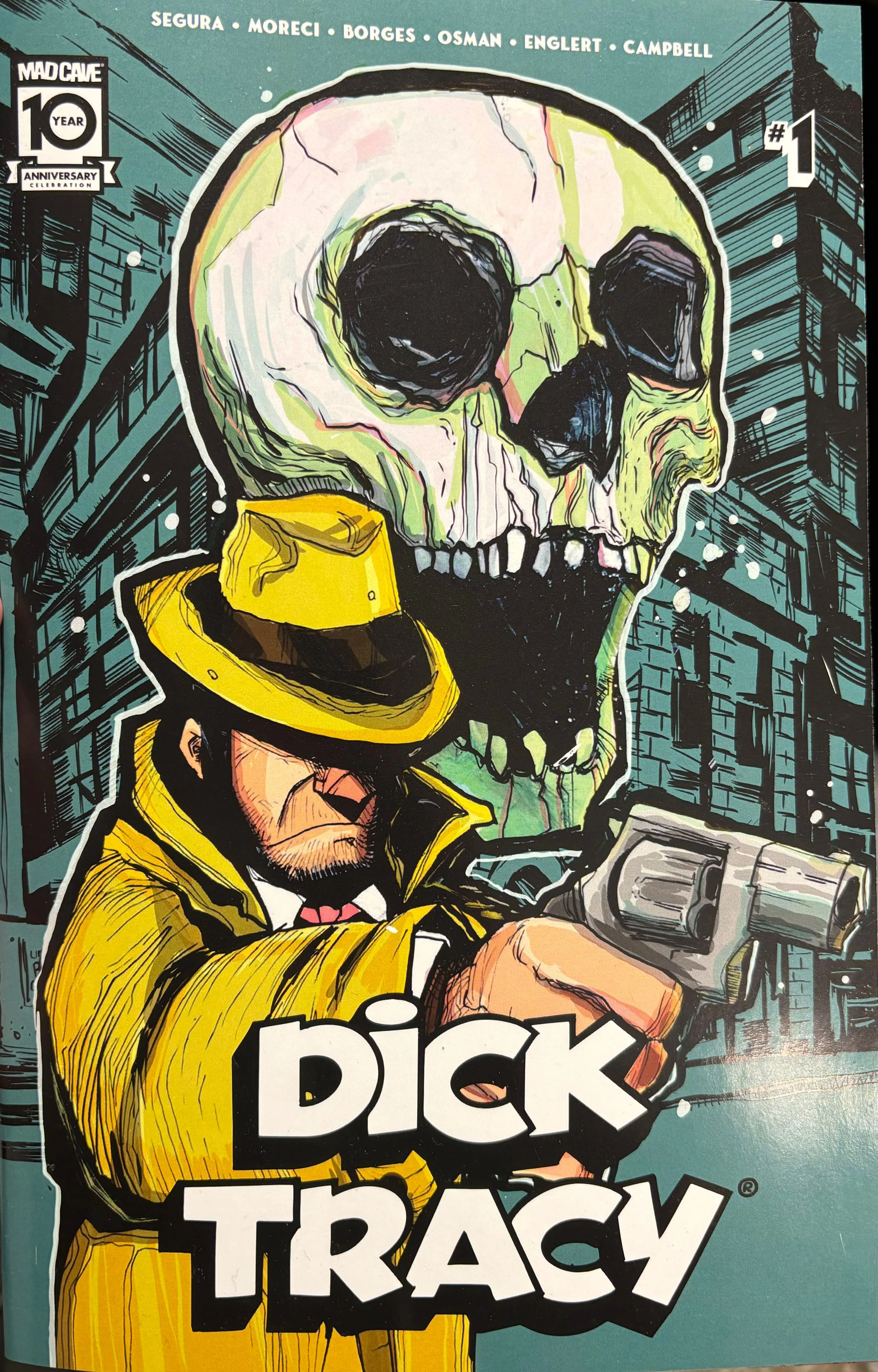 Product image for Madcave comics- Dick Tracy Variant by URBNPOP studio artist Chris Hamer