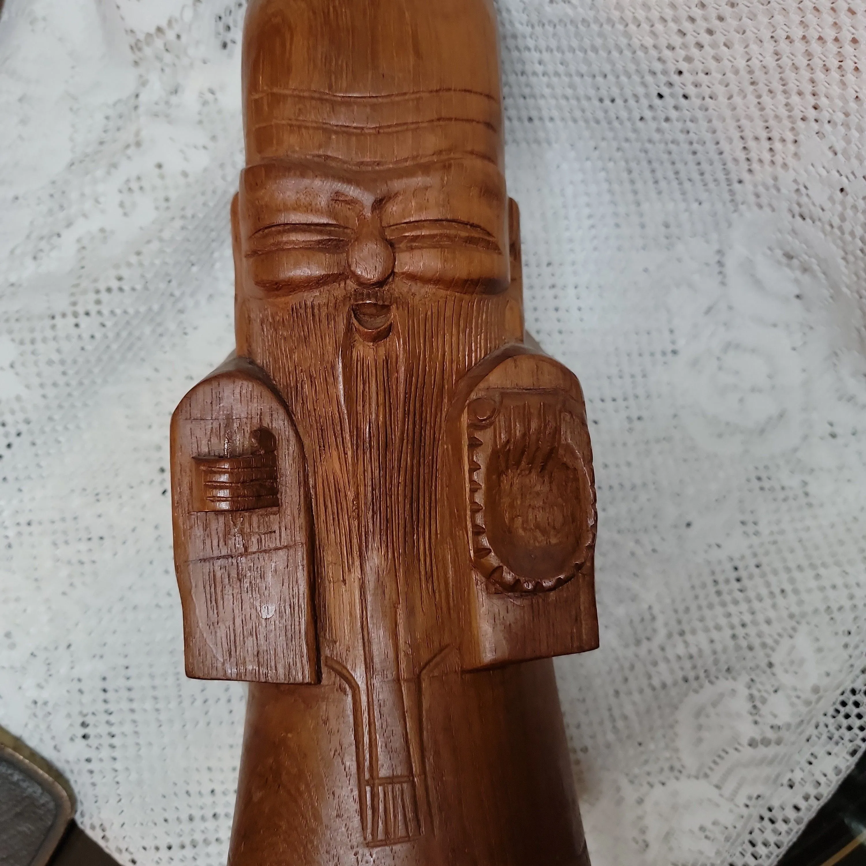 Product image for Carved wooden Buddha
