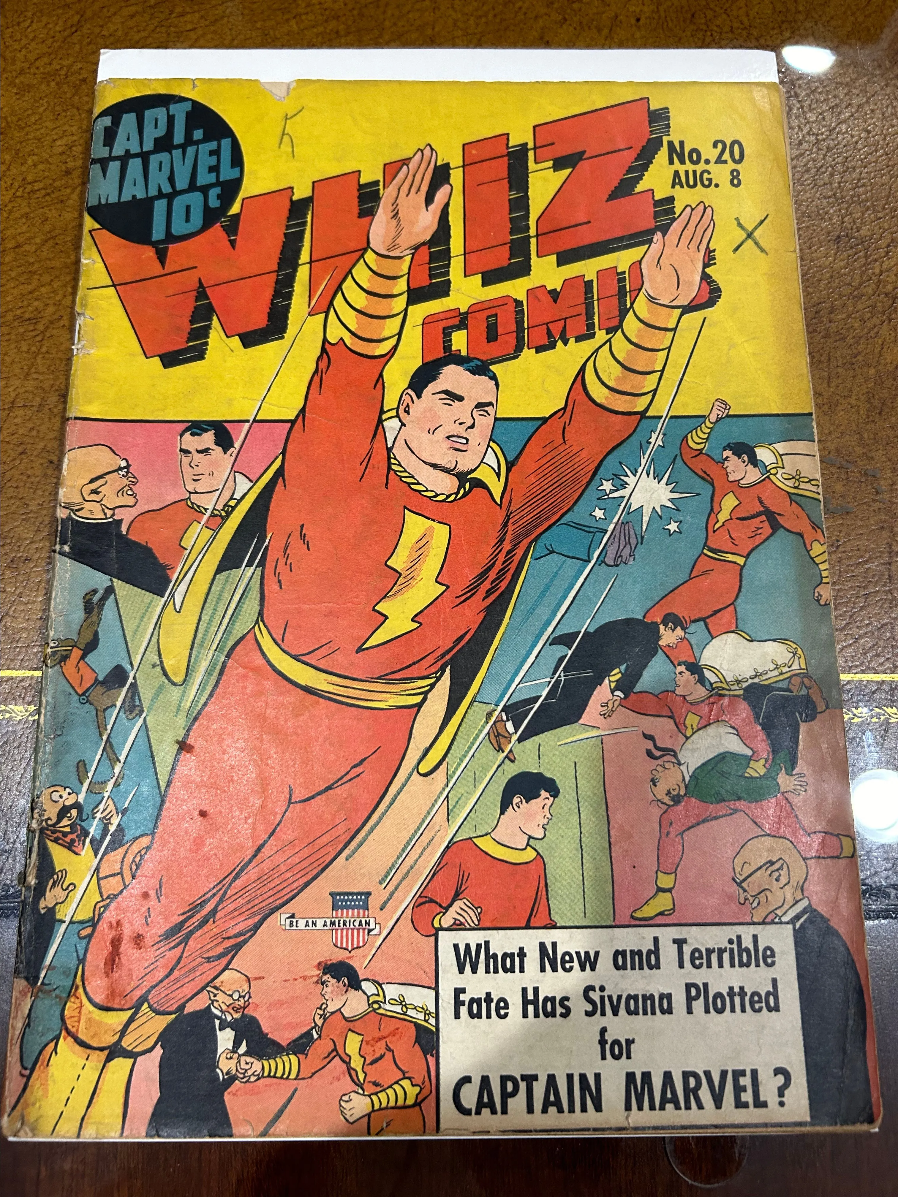 Product image for Whiz Comics #20 Fawcett Comic 1941 Captain Marvel
