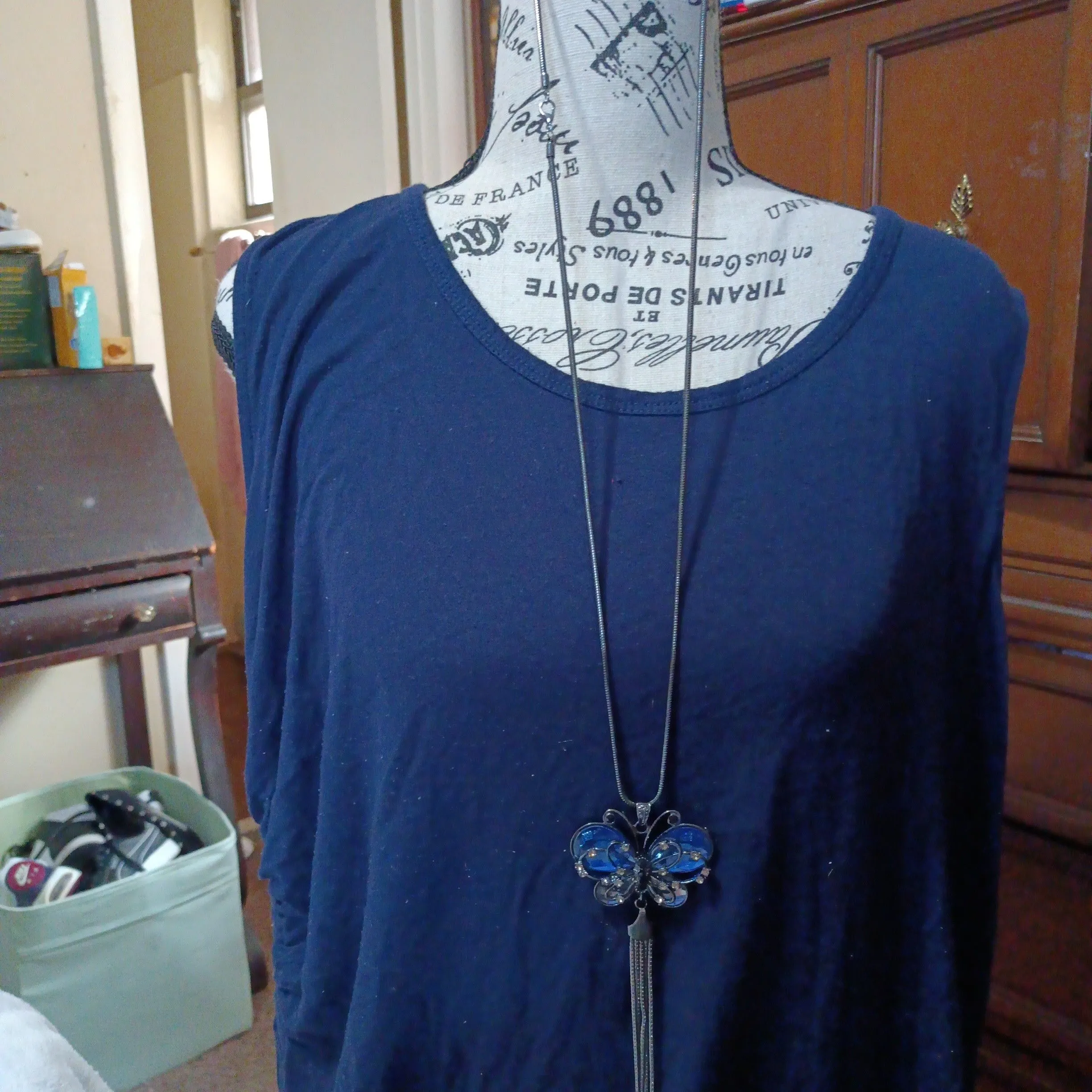 Product image for new Long butterfly necklace 