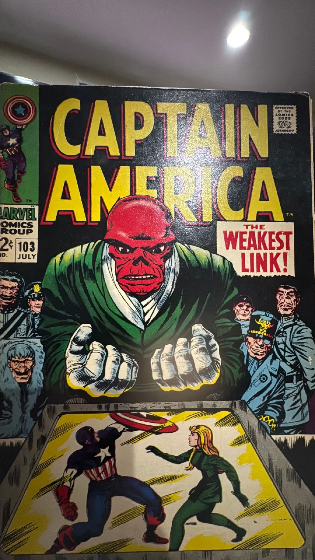 Product image for Captain America #103 6.0 1968