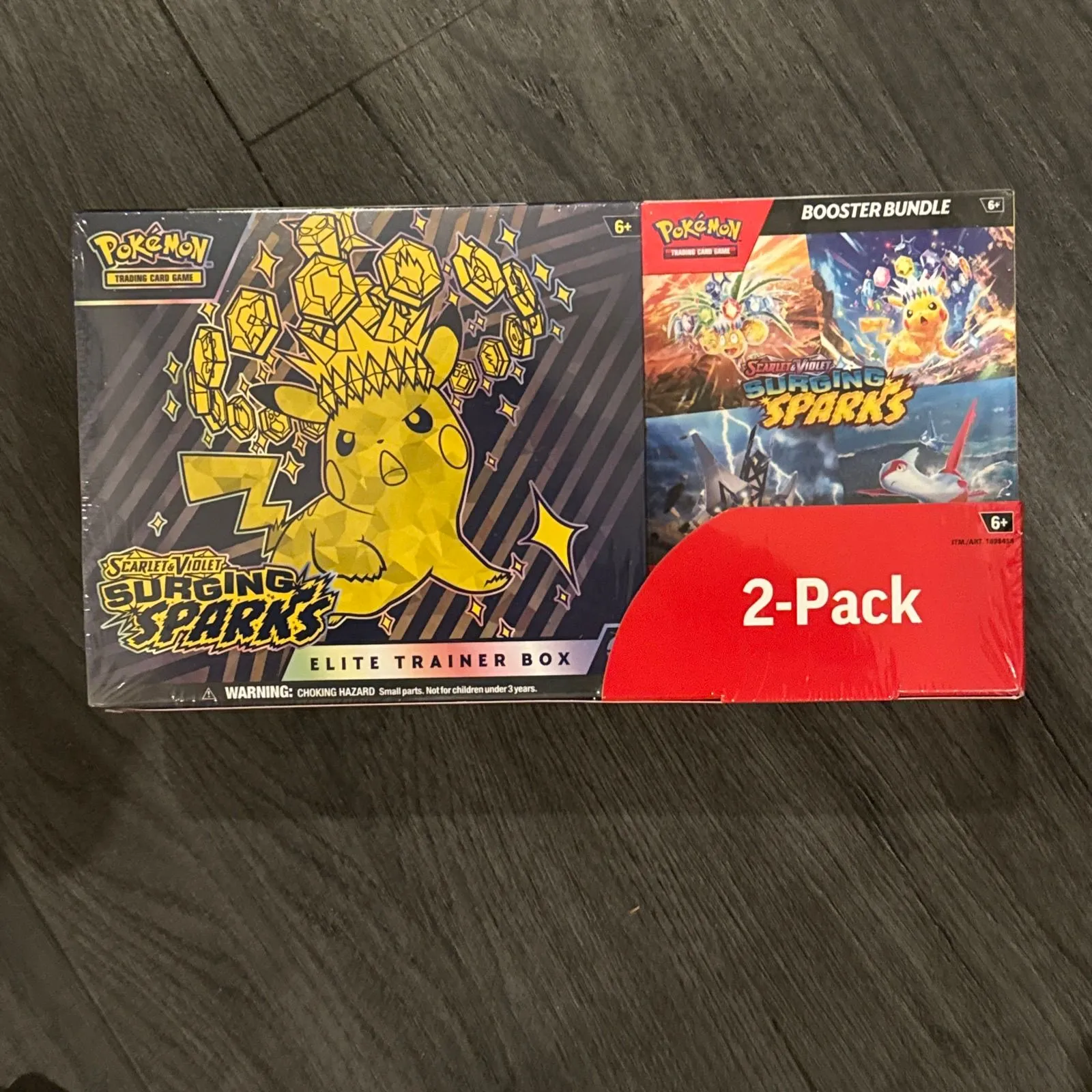 Surging sparks Etb bundle  Whatnot: Shop, Sell, Connect