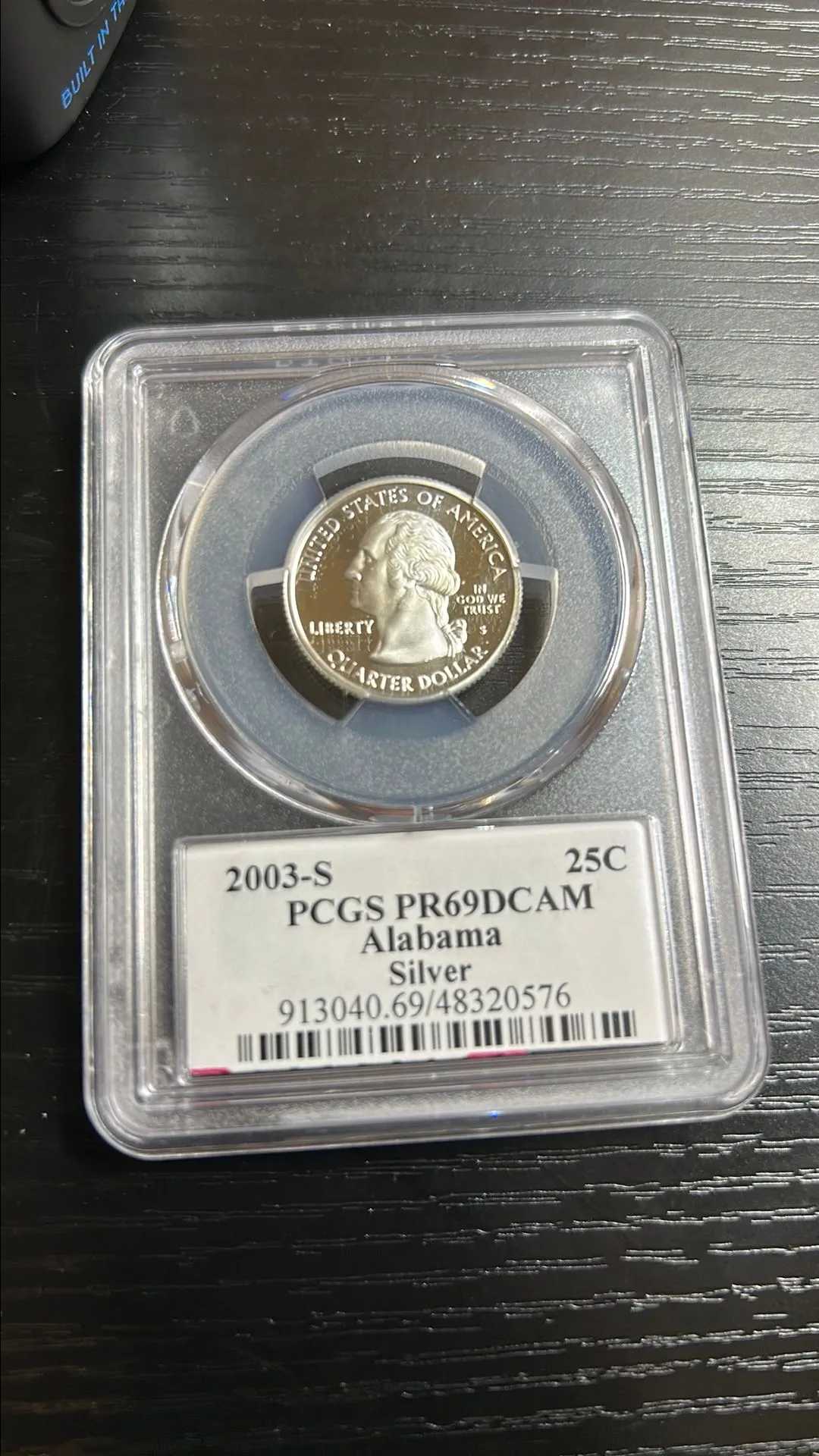 Product image for 2003-S PR69DCAM Alabama quarter