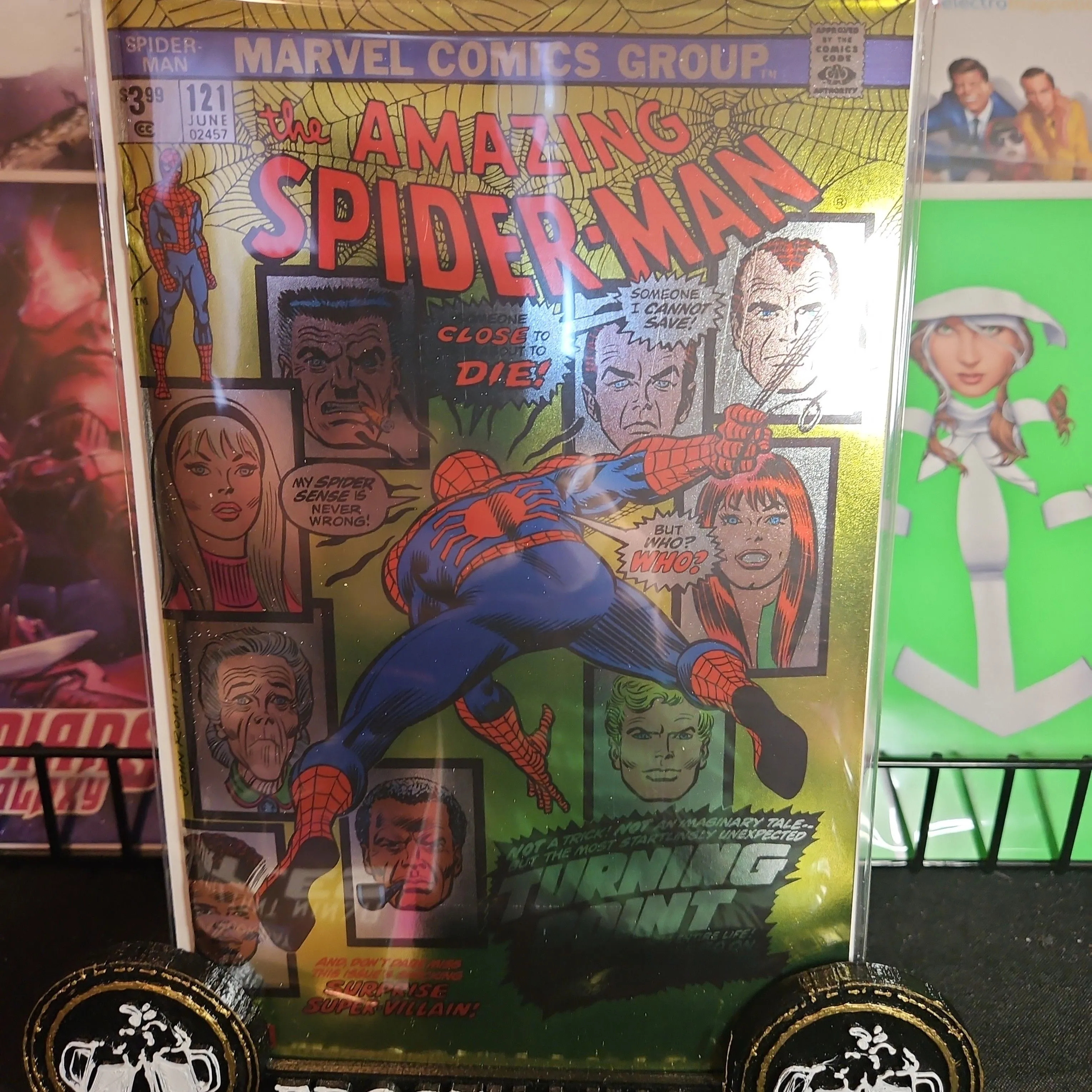Product image for Amazing Spider-Man 121 Foil Facsimile