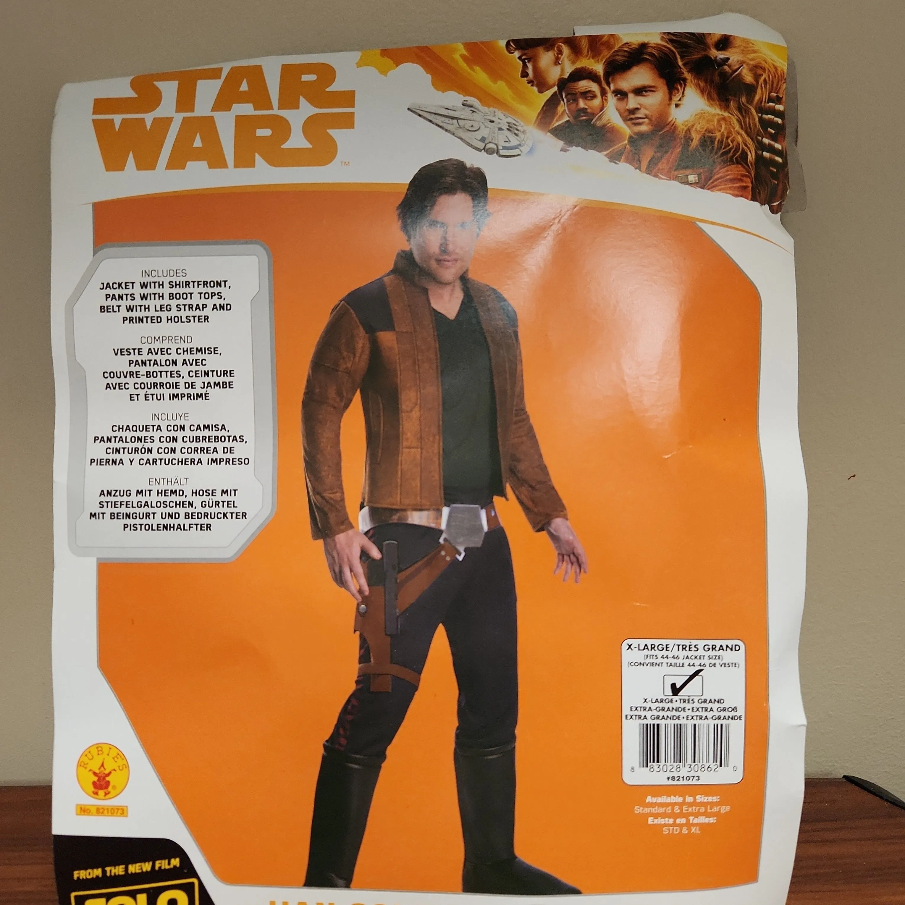 Product image for Han Solo costume