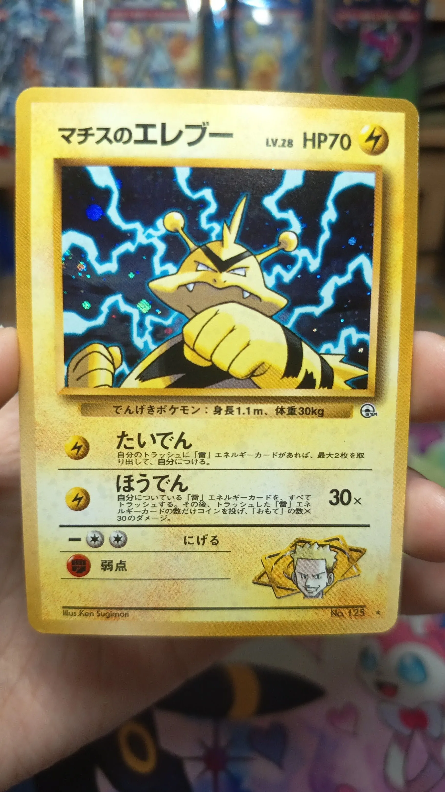 Product image for Elektek Holo Gym JP