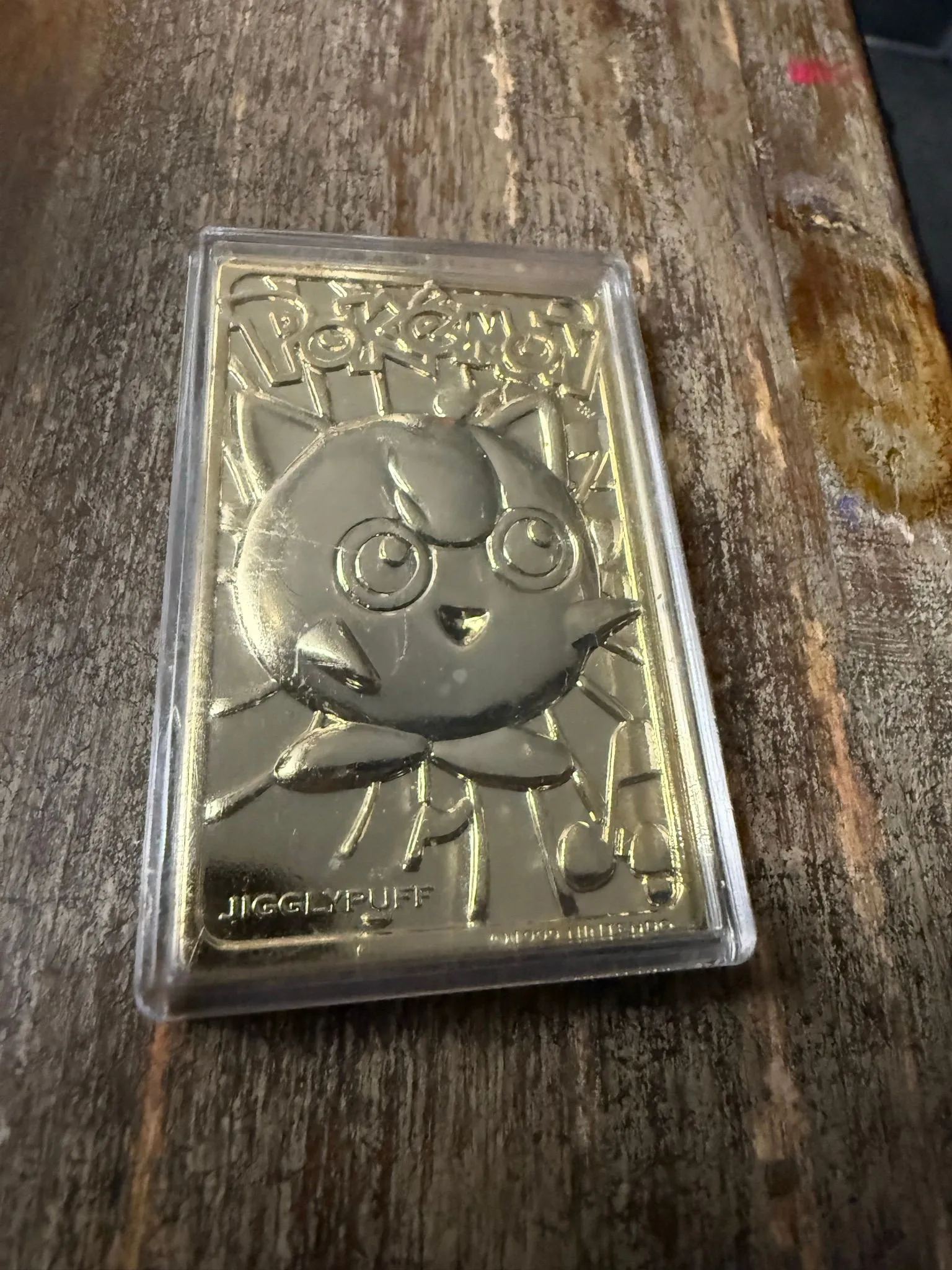 Vintage 23k Gold Plated Pokeman 1999 Card #39 Jigglypuff Limited Edition No  Ball  Whatnot: Shop, Sell, Connect