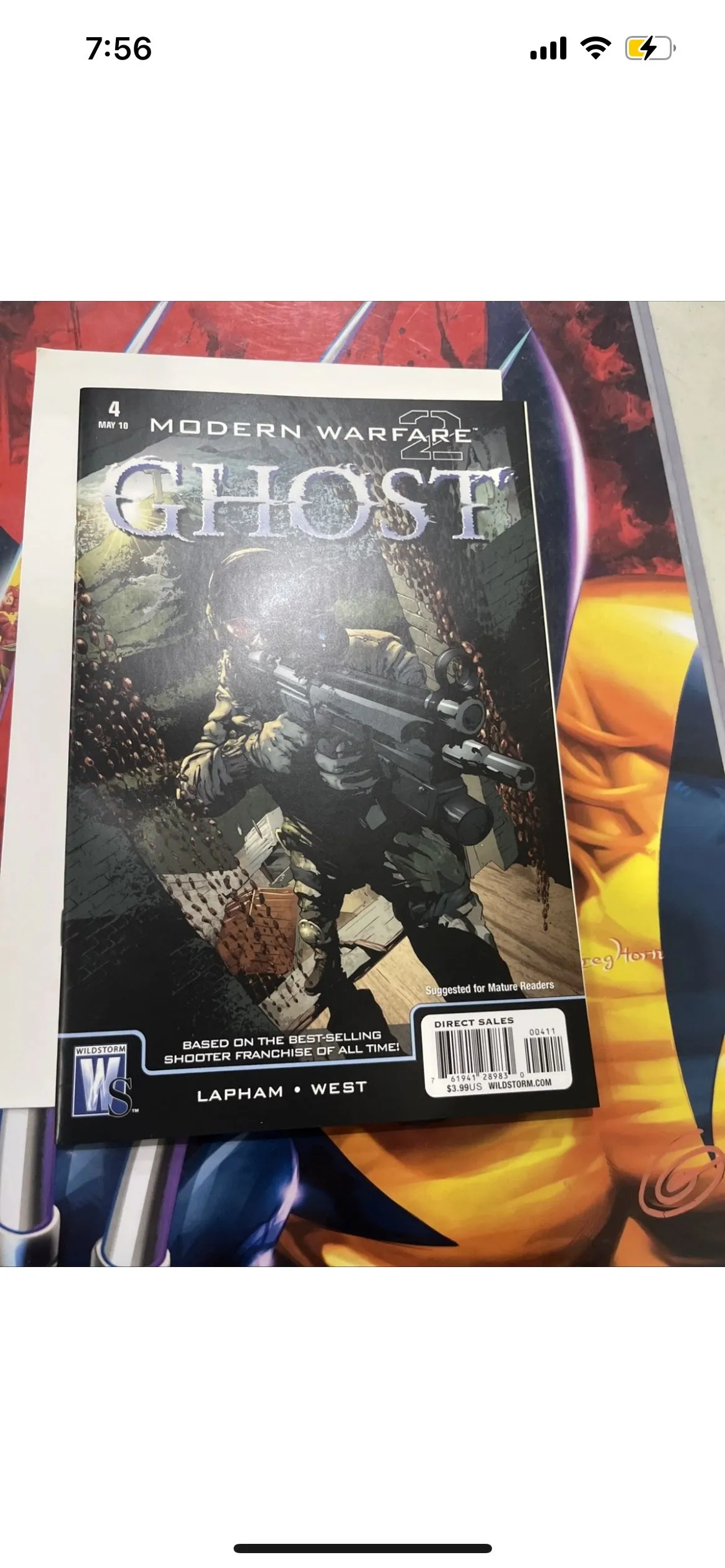Product image for Call Of Duty Modern Warfare 2 Ghost #4  DC / Wildstorm 2010