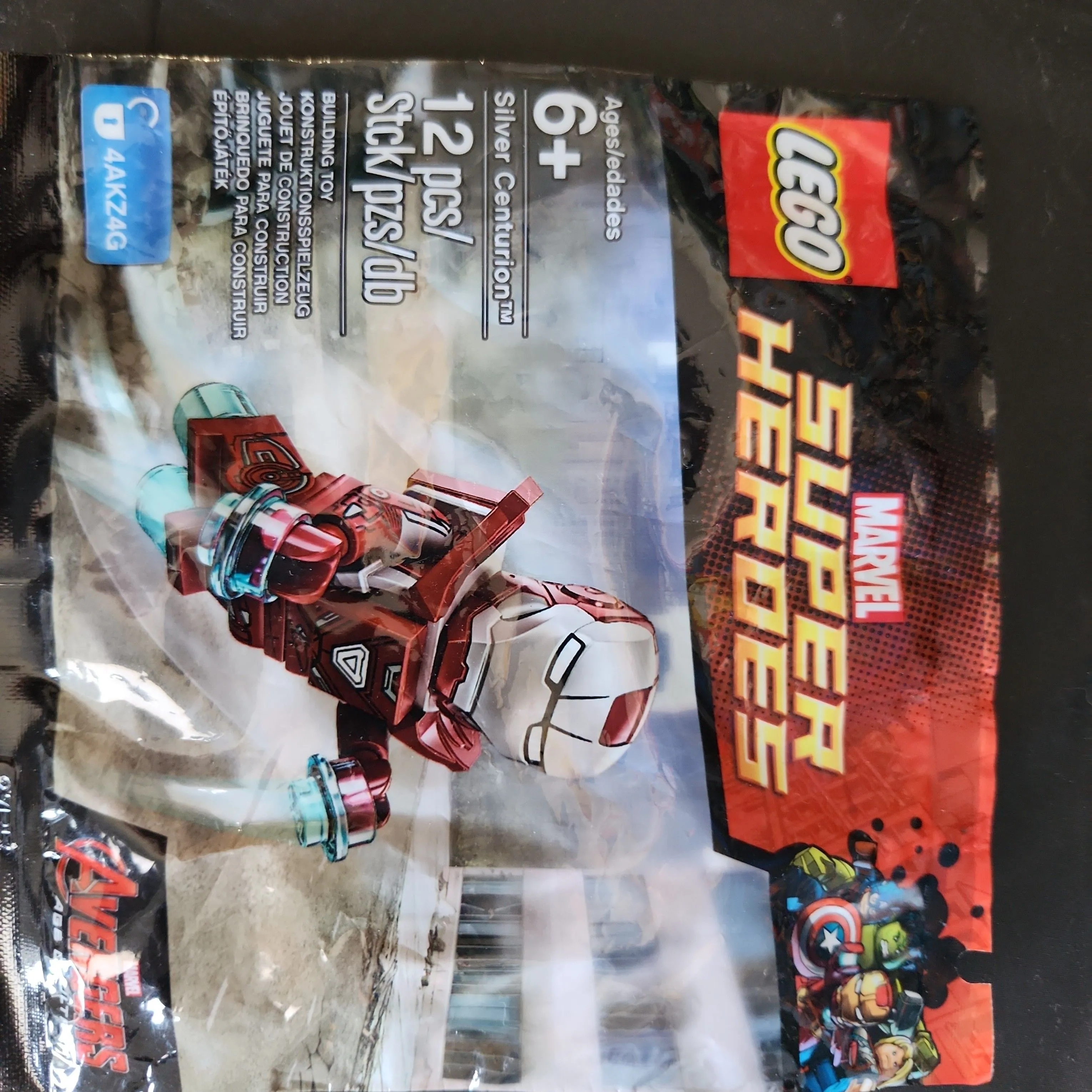 Product image for Lego Iron man Silver Centurion polybag **sealed