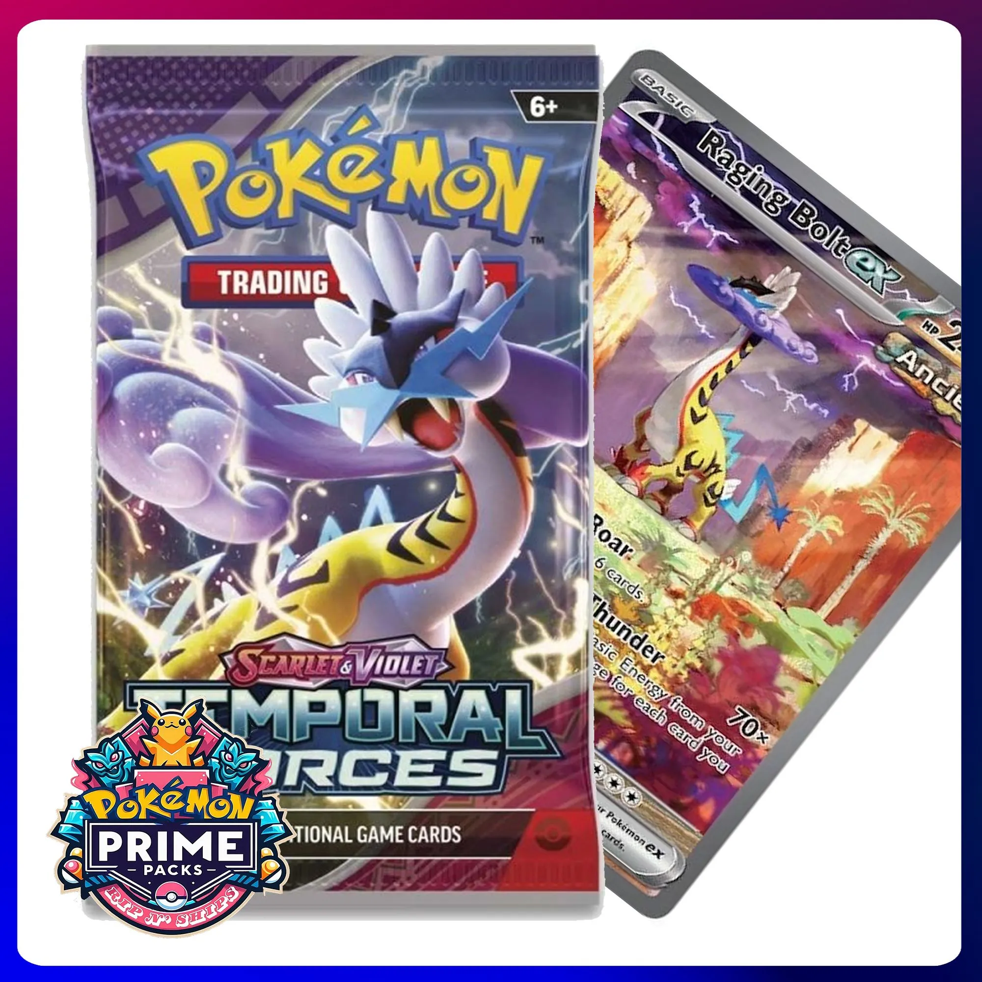 Pokmon TCG: Temporal Forces Booster Pack  Ripped LIVE!   Whatnot:  Shop, Sell, Connect
