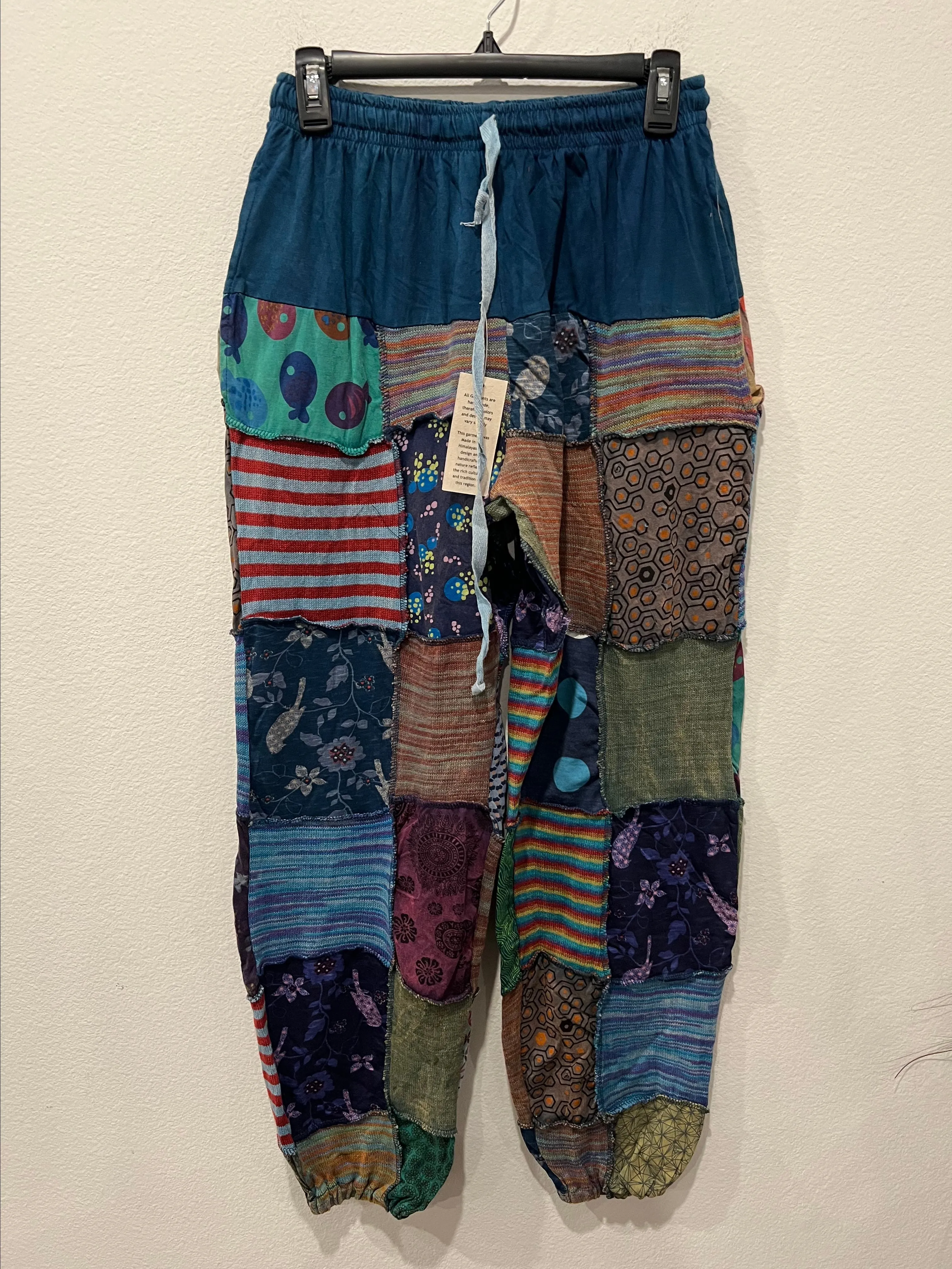 Product image for Colorful Patchwork Pants by Kathmandu One Size Fits S-L
