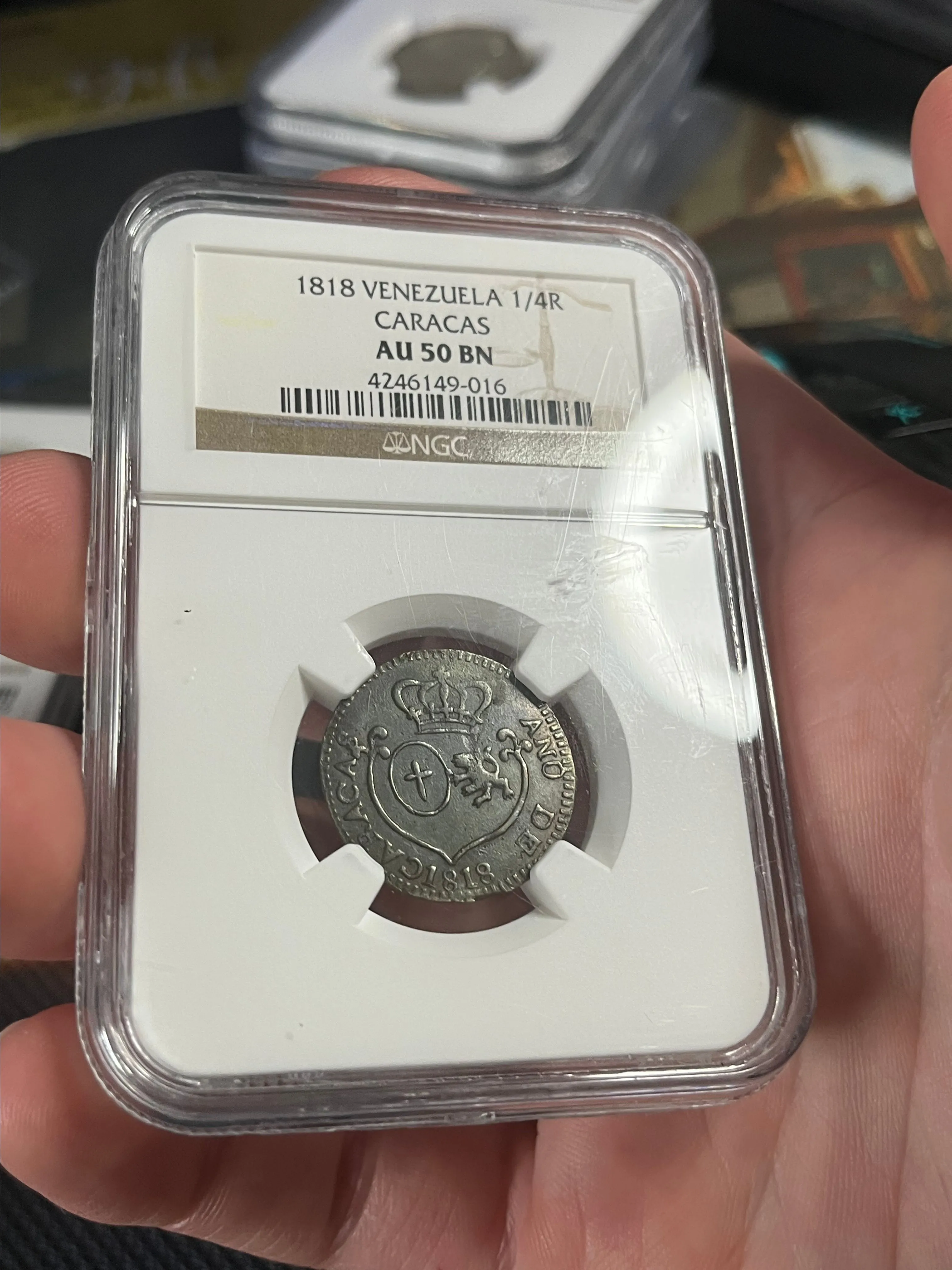 Product image for 1818 AU50 Caracas