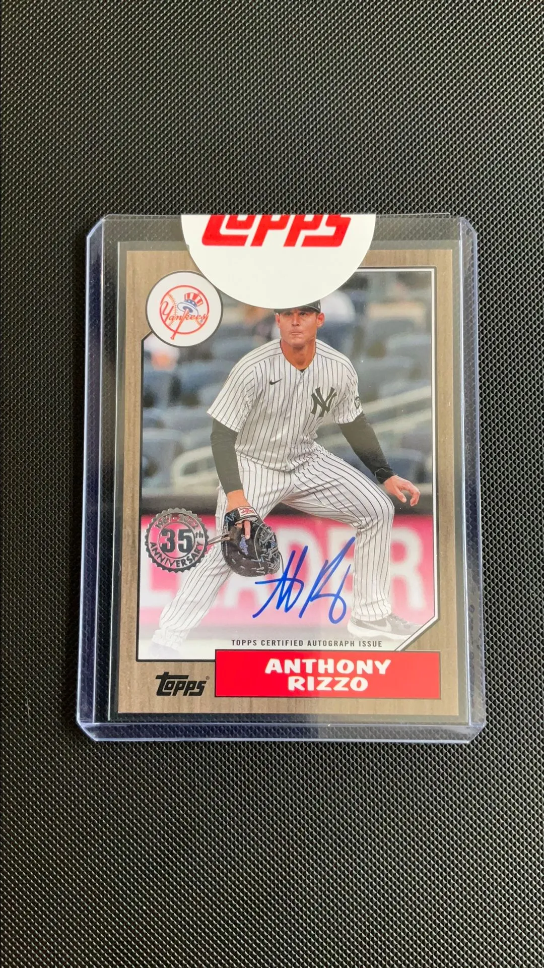 Product image for MLB Topps Anthony Rizzo Redemption Card!