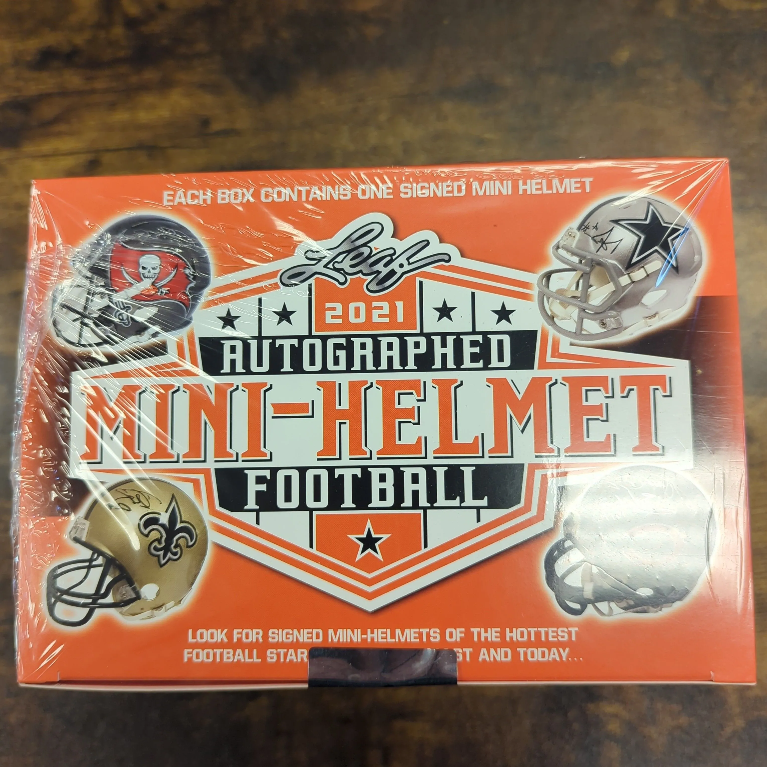 Product image for Leaf Autographed Mini Helmet