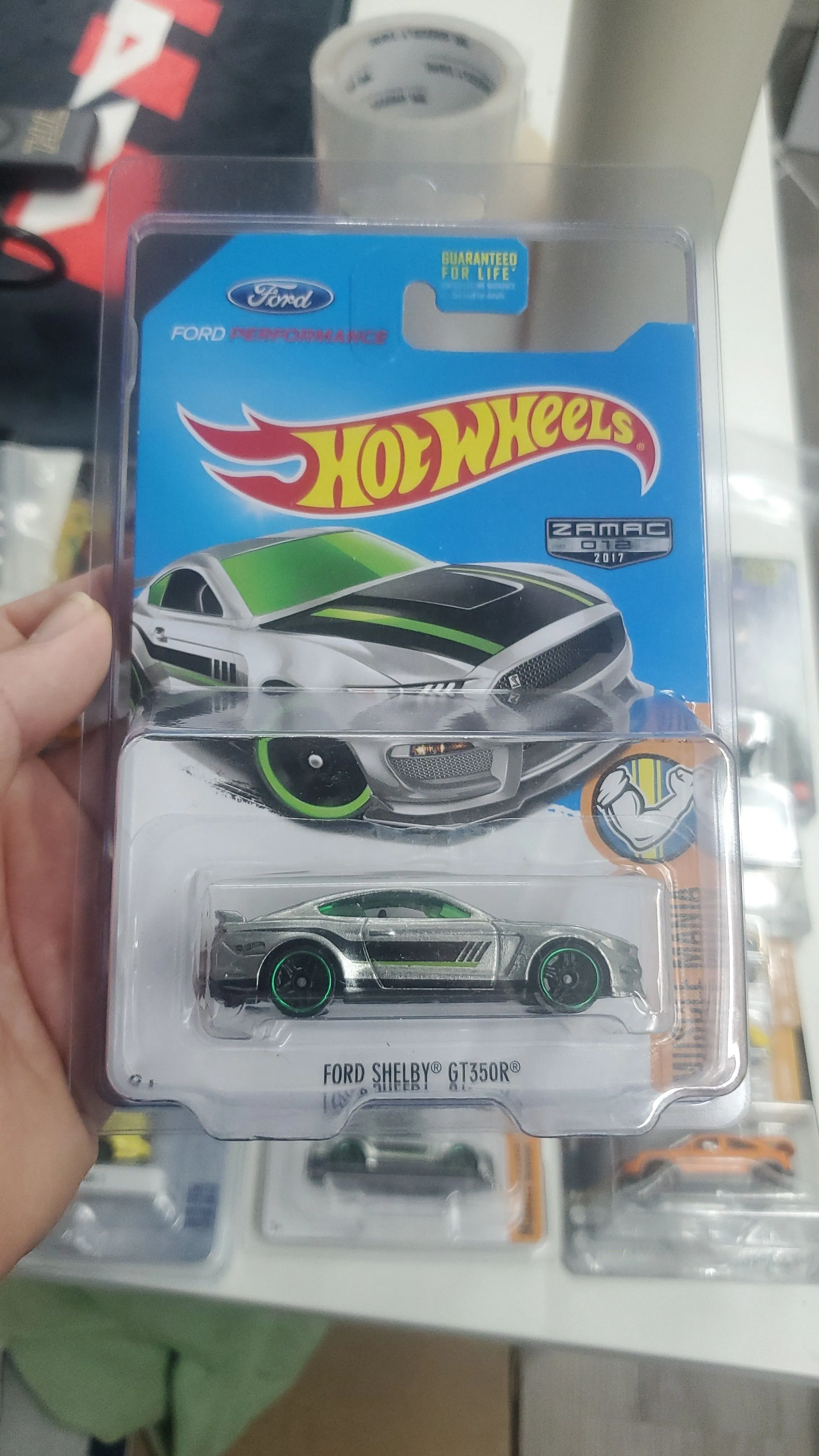 Product image for Ford Shelby GT350R Zamac Hot Wheels 2015