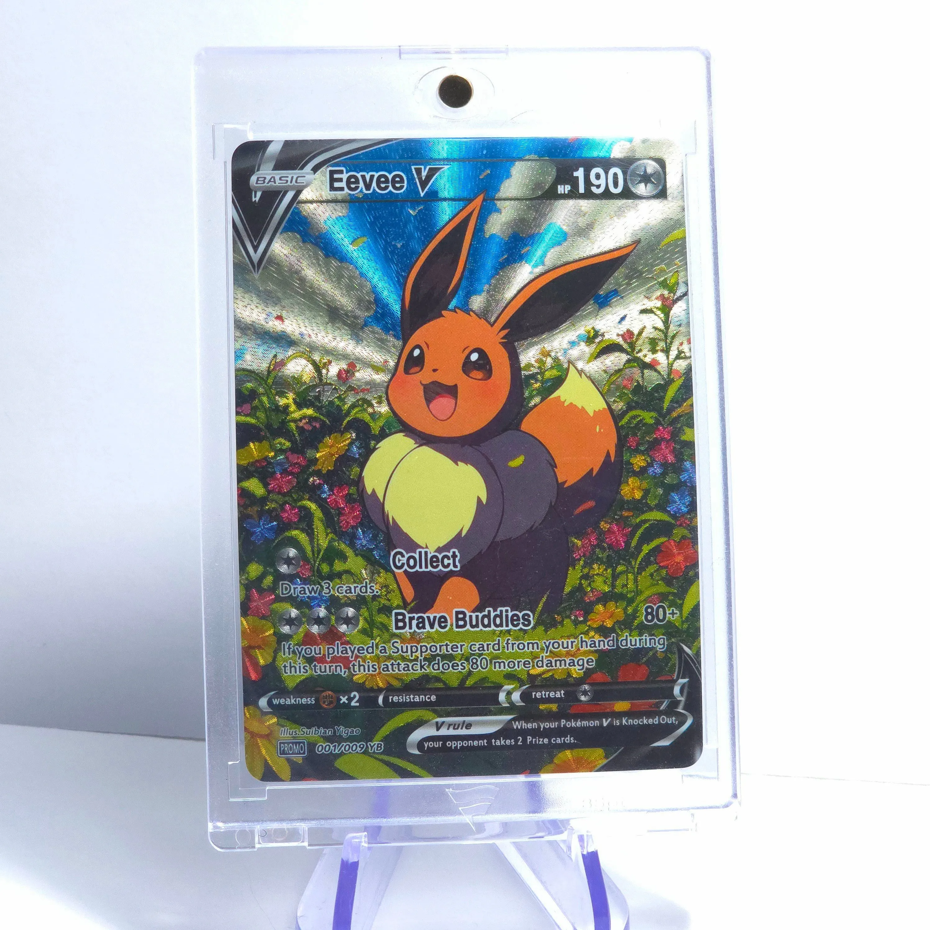 eevee full art pokemon card PSA 10 Eevee ex - 224/187 Full Art Ultra Rare main image 1