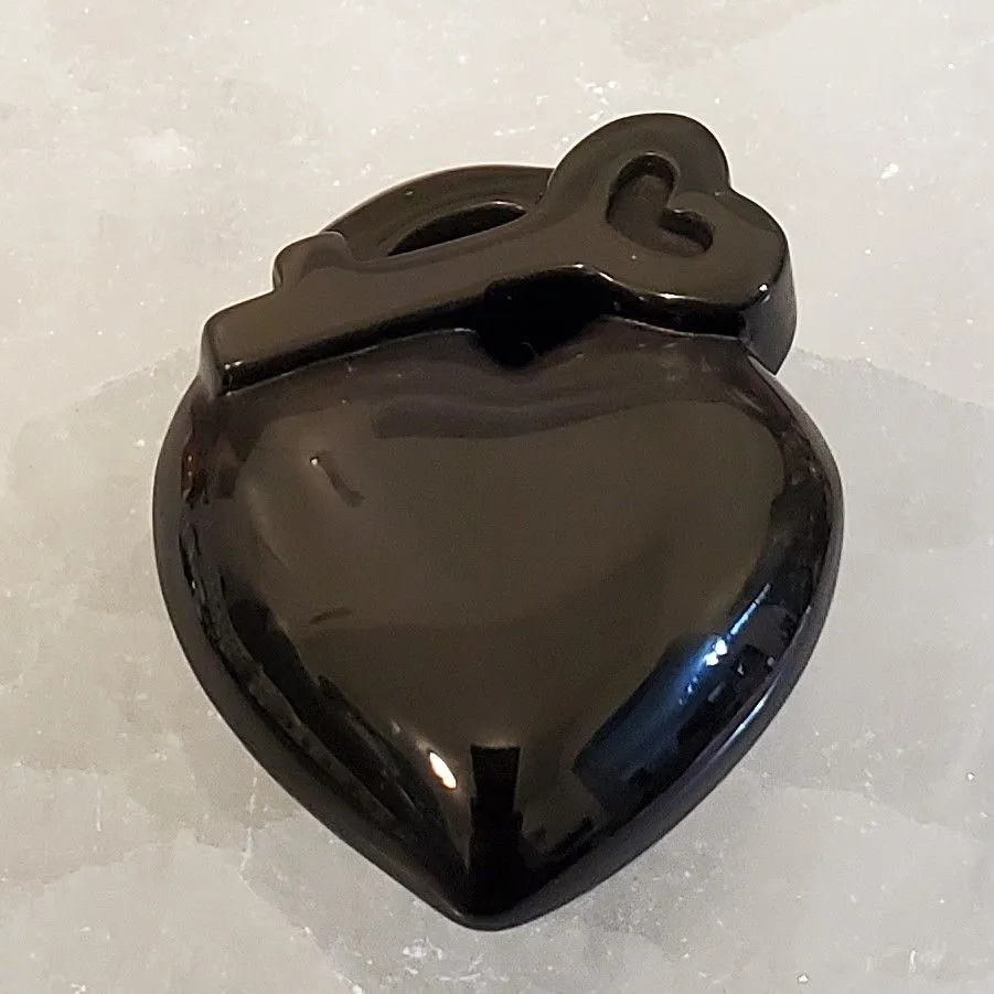Product image for Obsidian Heart pendant