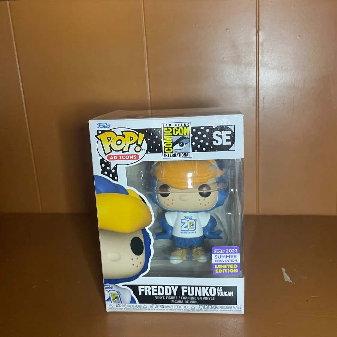 Product image for Freddy Funko as Toucan (2023 Summer Convention Exclusive)