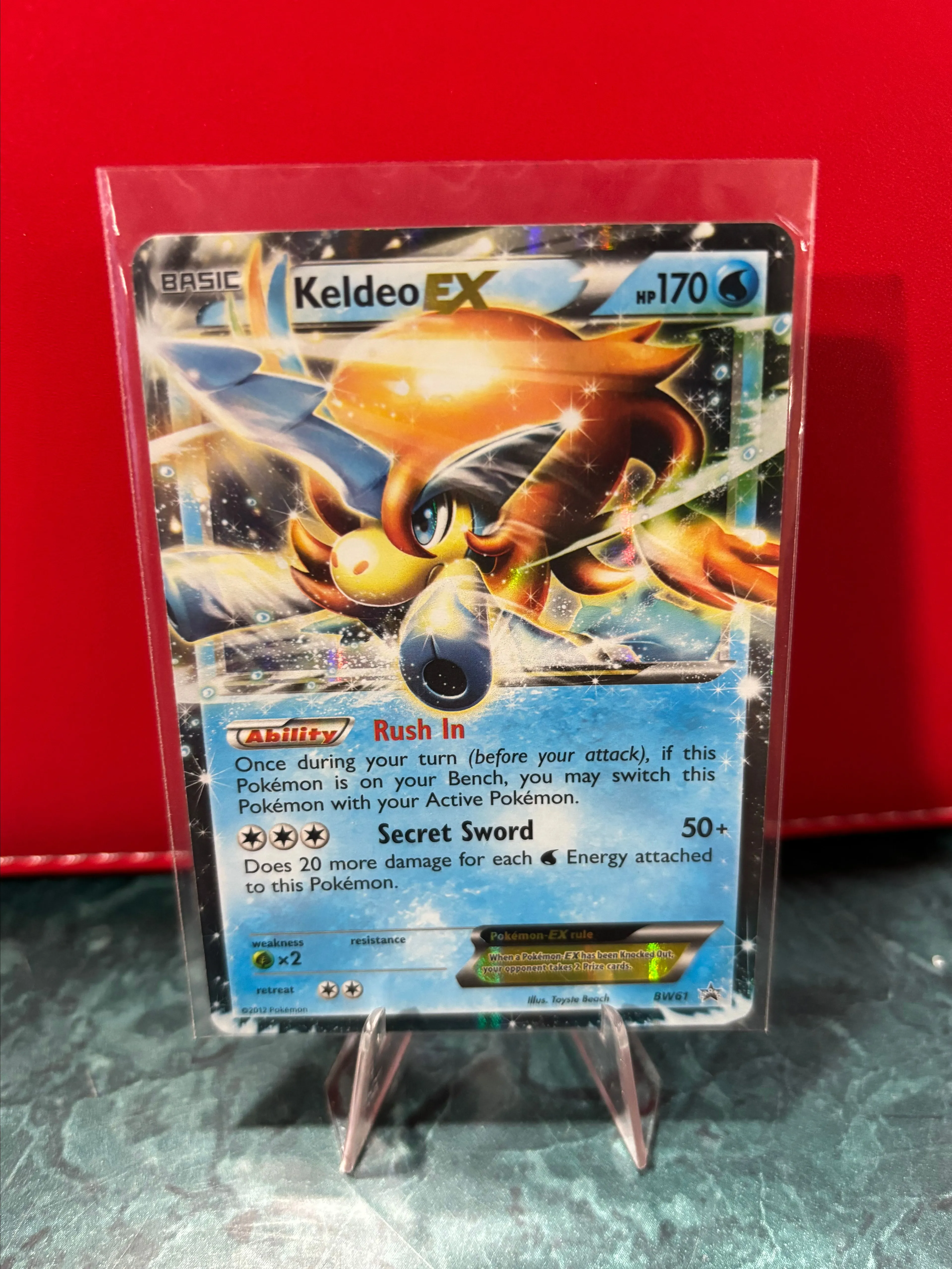 Product image for Keldeo EX