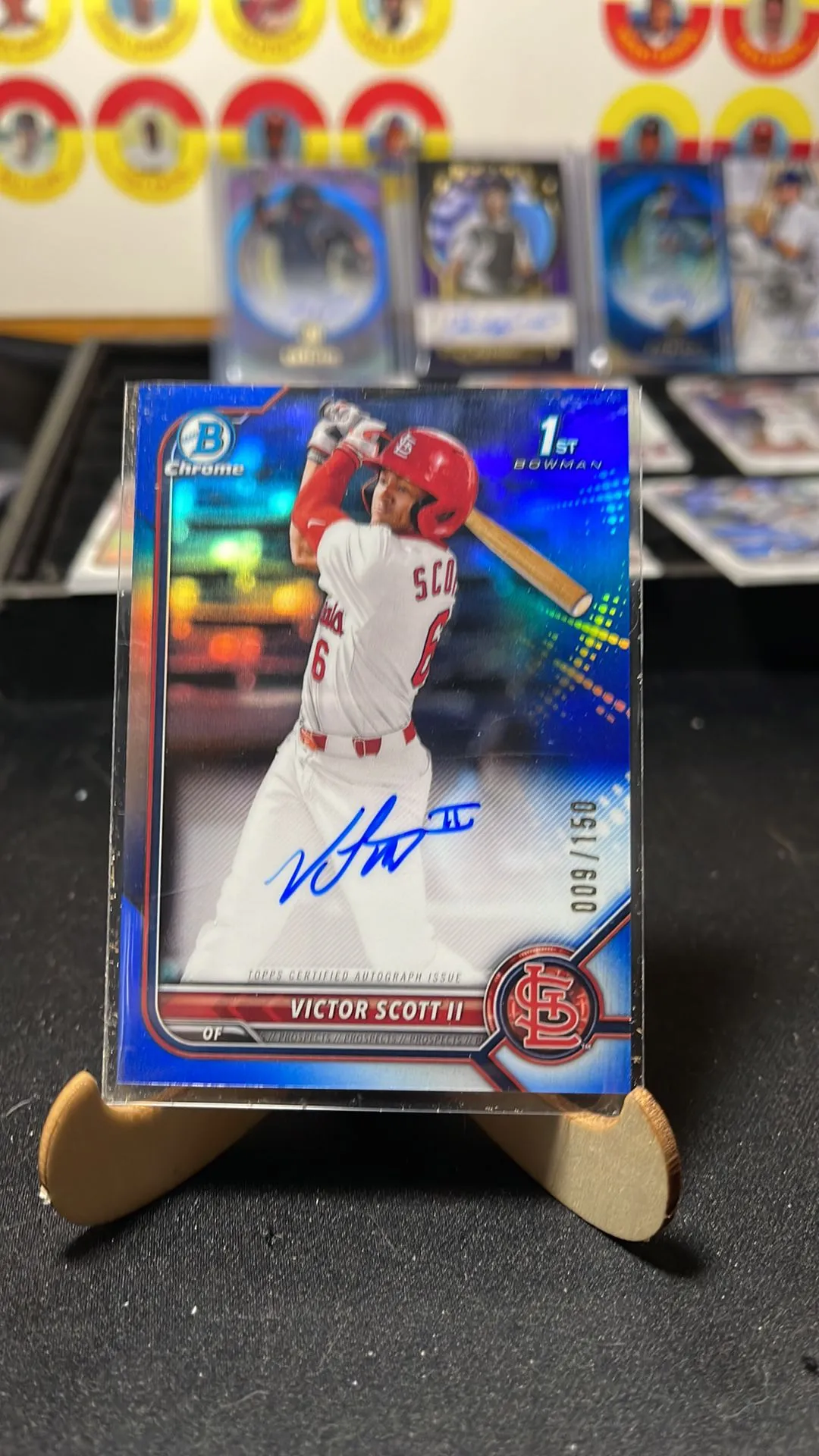 Product image for Bowman 2022 Chrome Auto Victor Scott II