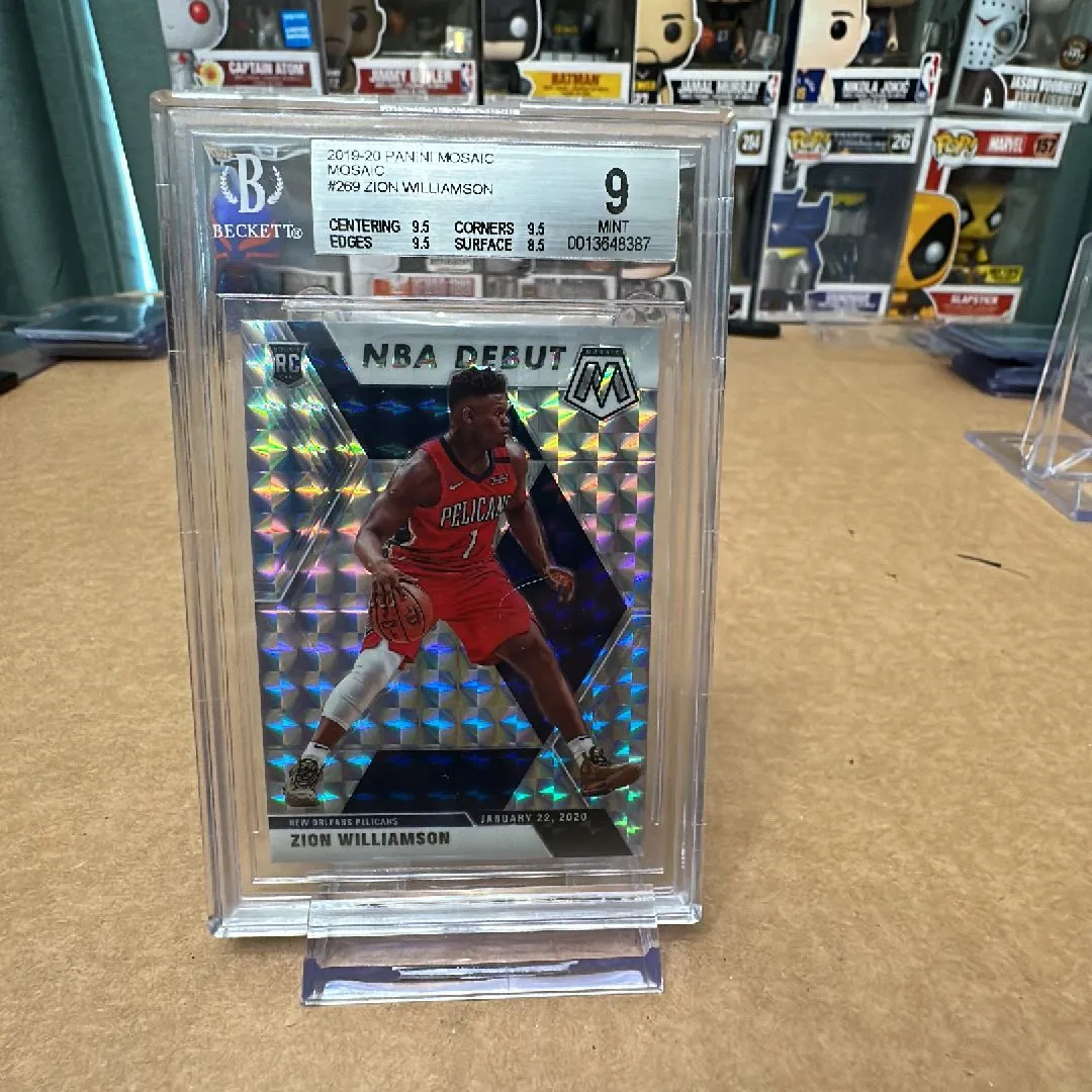 Product image for 2019-20 panini mosaic Zion Williamson #269