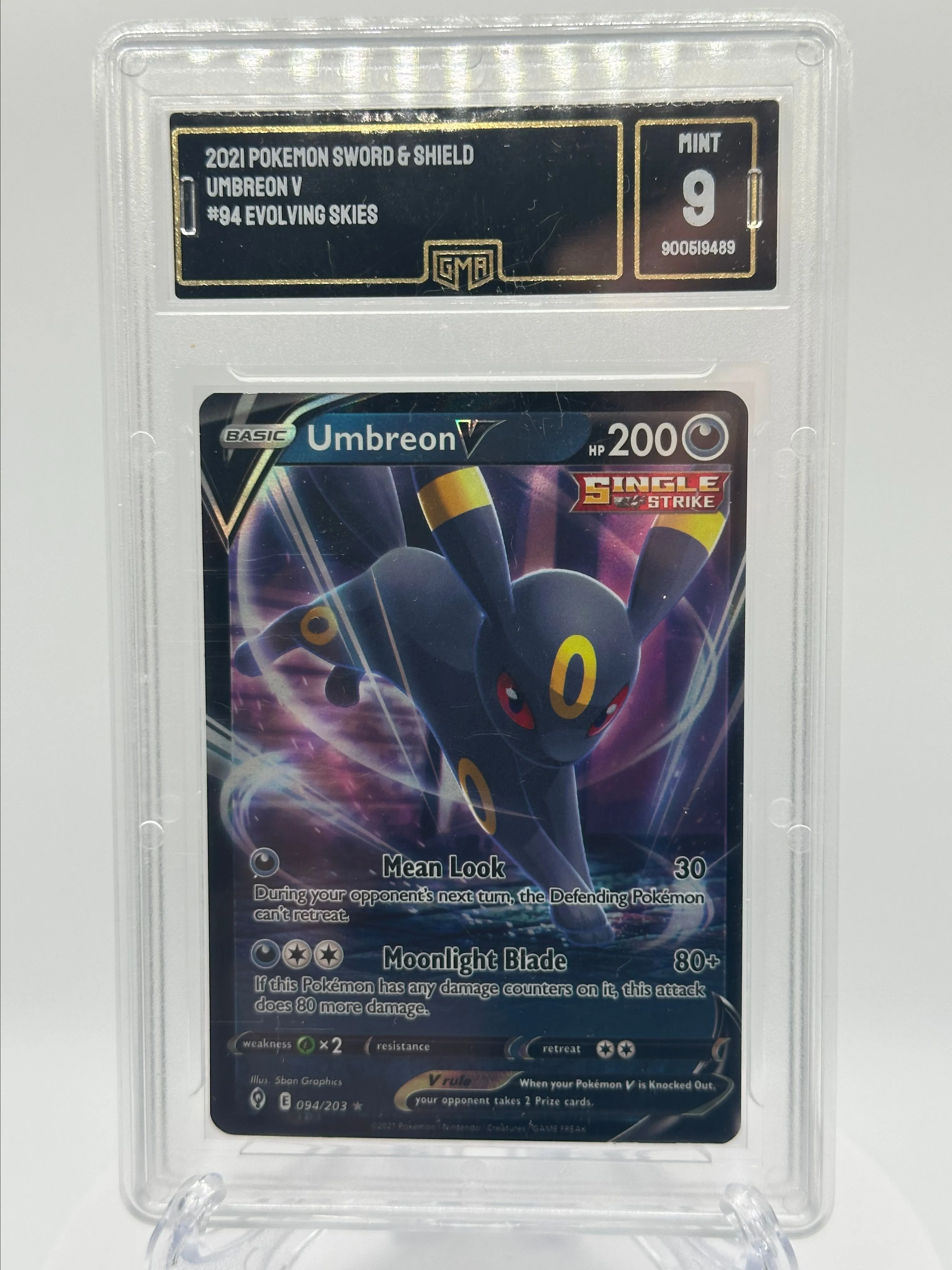 2021 Pokemon Umbreon V 94/203 Evolving Skies GMA 9  Whatnot: Shop, Sell,  Connect
