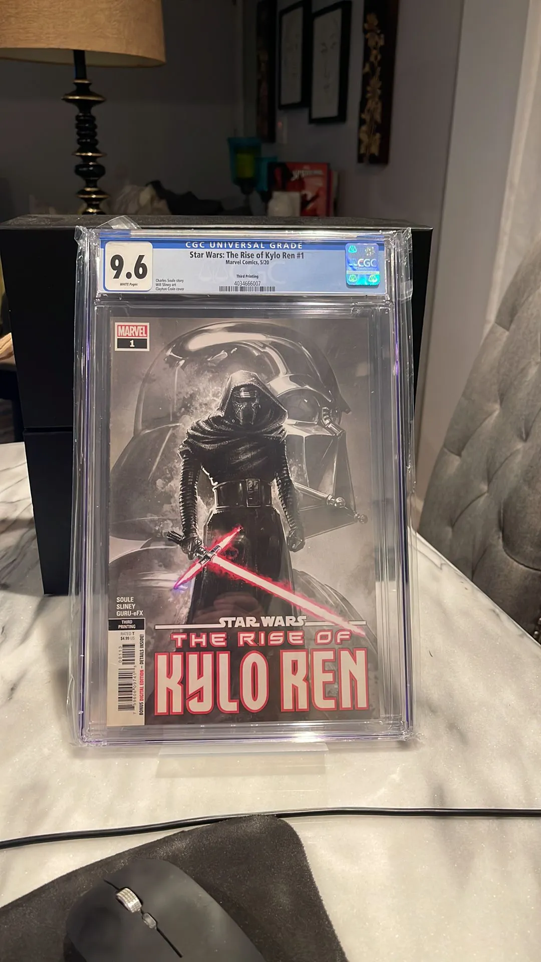 Product image for Star Wars: The Rise Of Kylo Ren #1 CGC 9.6 Marvel 2020 Crain Third Printing