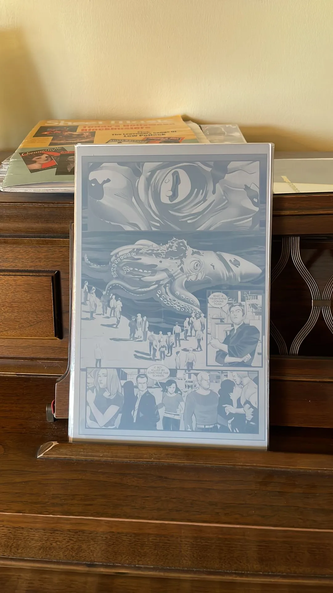 Product image for 1/1 Printer Plate Black Demon Tales Scout Comics