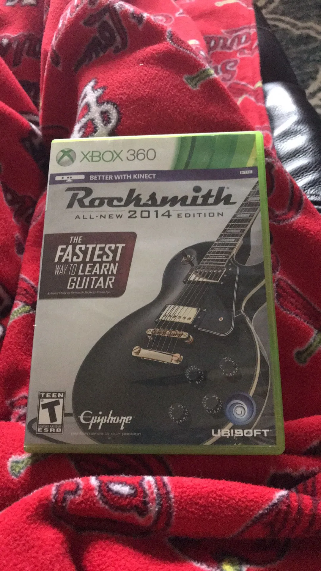 Product image for Microsoft Xbox 360- Rocksmith 2014 Edition Video Game no cable