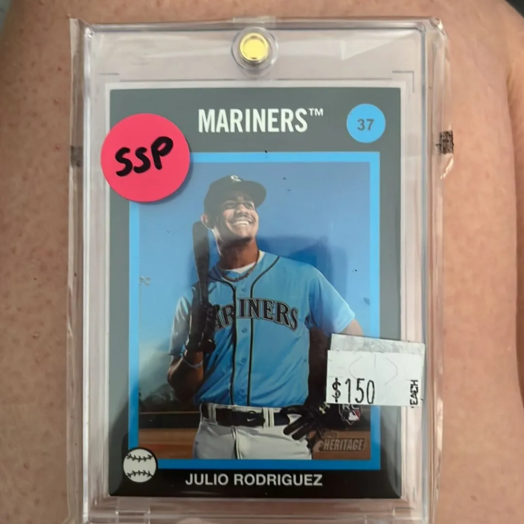 Product image for Heritage ssp Julio Rodriguez rookie mariners