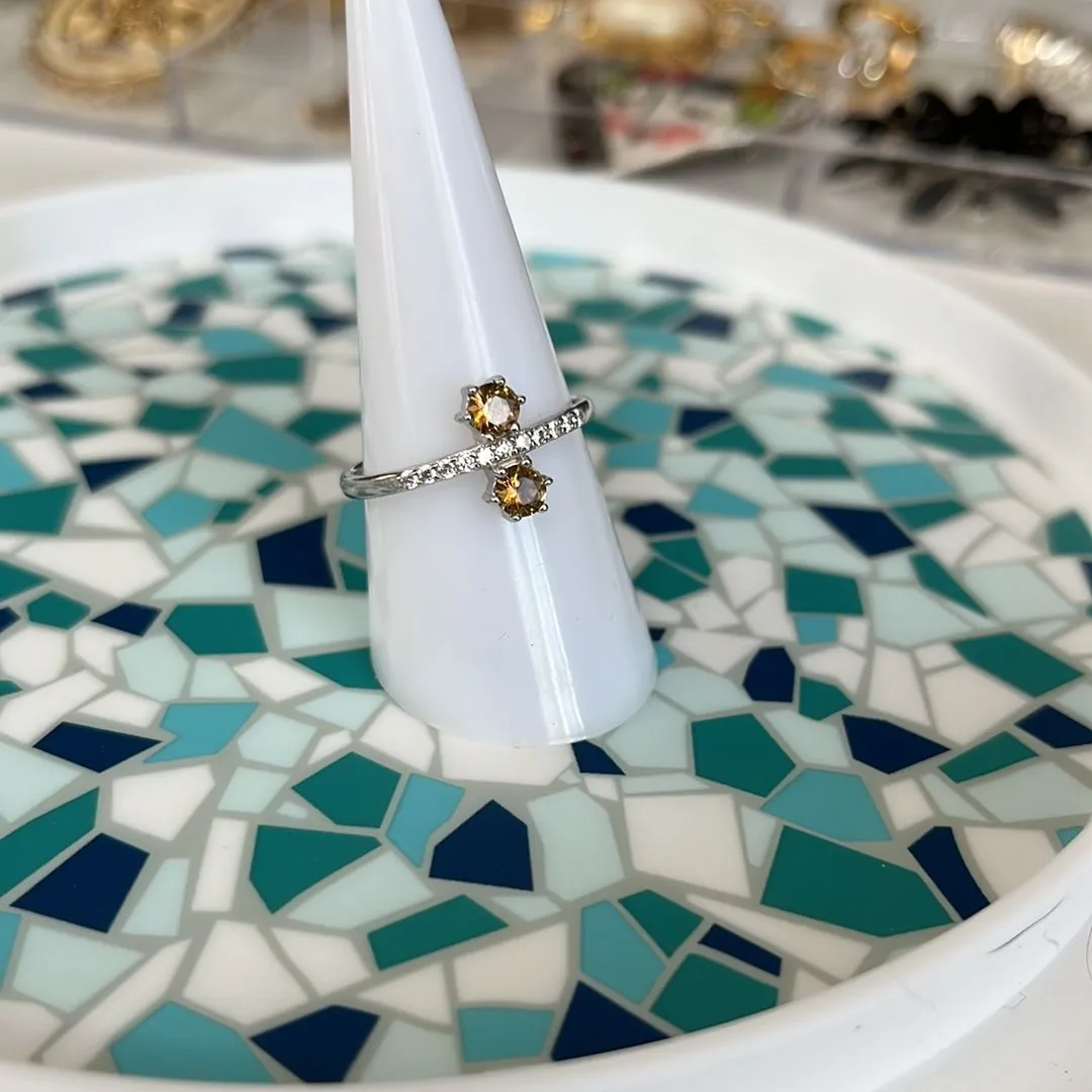 Product image for Sterling Silver Yellow Ring