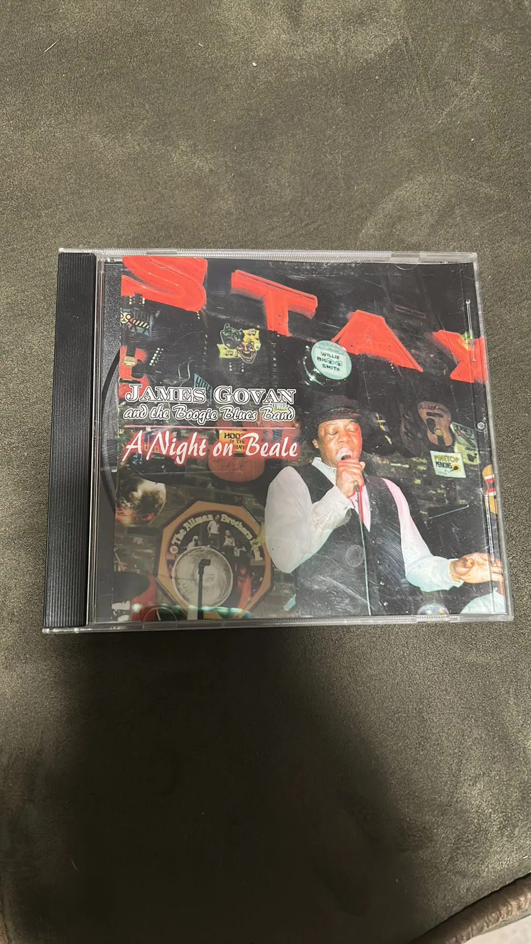 Product image for James Govan and the Boogie Blues Band A Night on Beale