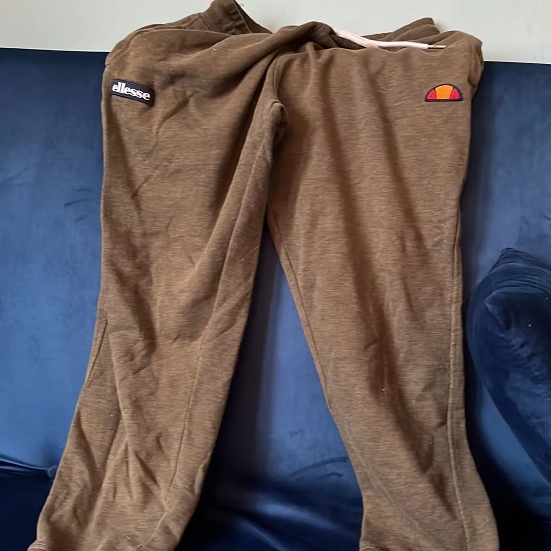 Product image for Ellesse green jogging bottoms