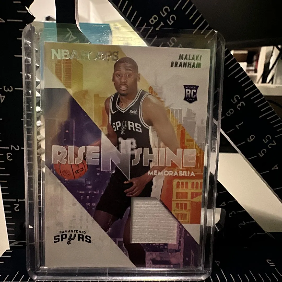 Product image for Spurs Malaki Rookie Threads