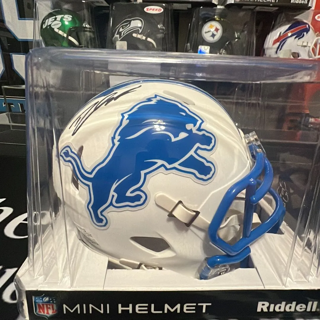 Product image for D’Andre Swift mini helmet