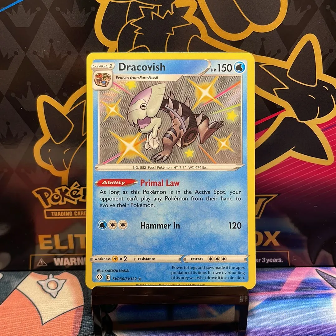 dracovish pokemon card price Dracovish V (114/172) [Sword & Shield: Brilliant Stars]  Gamers Paradise