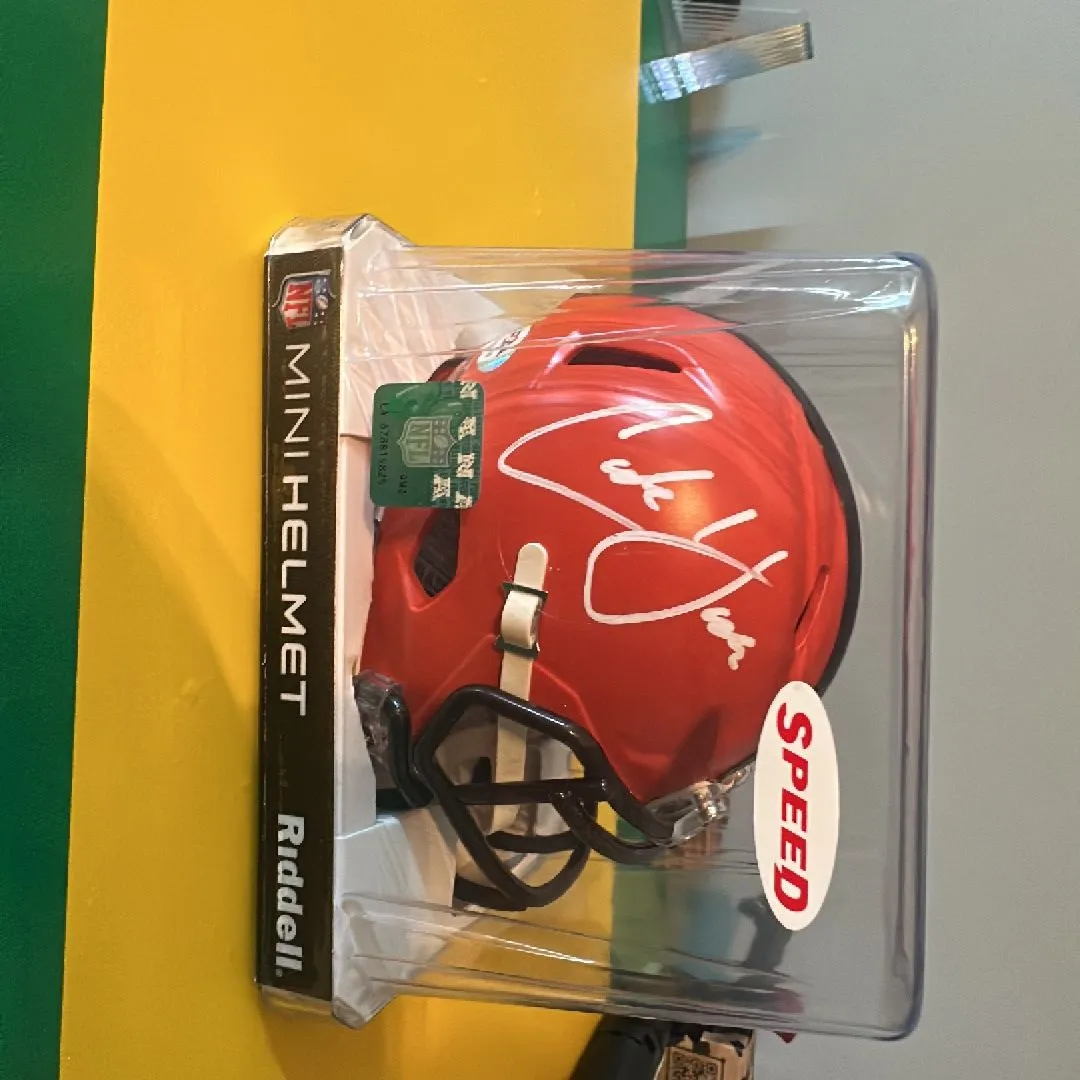 Product image for Cade, York, sign, mini helmet