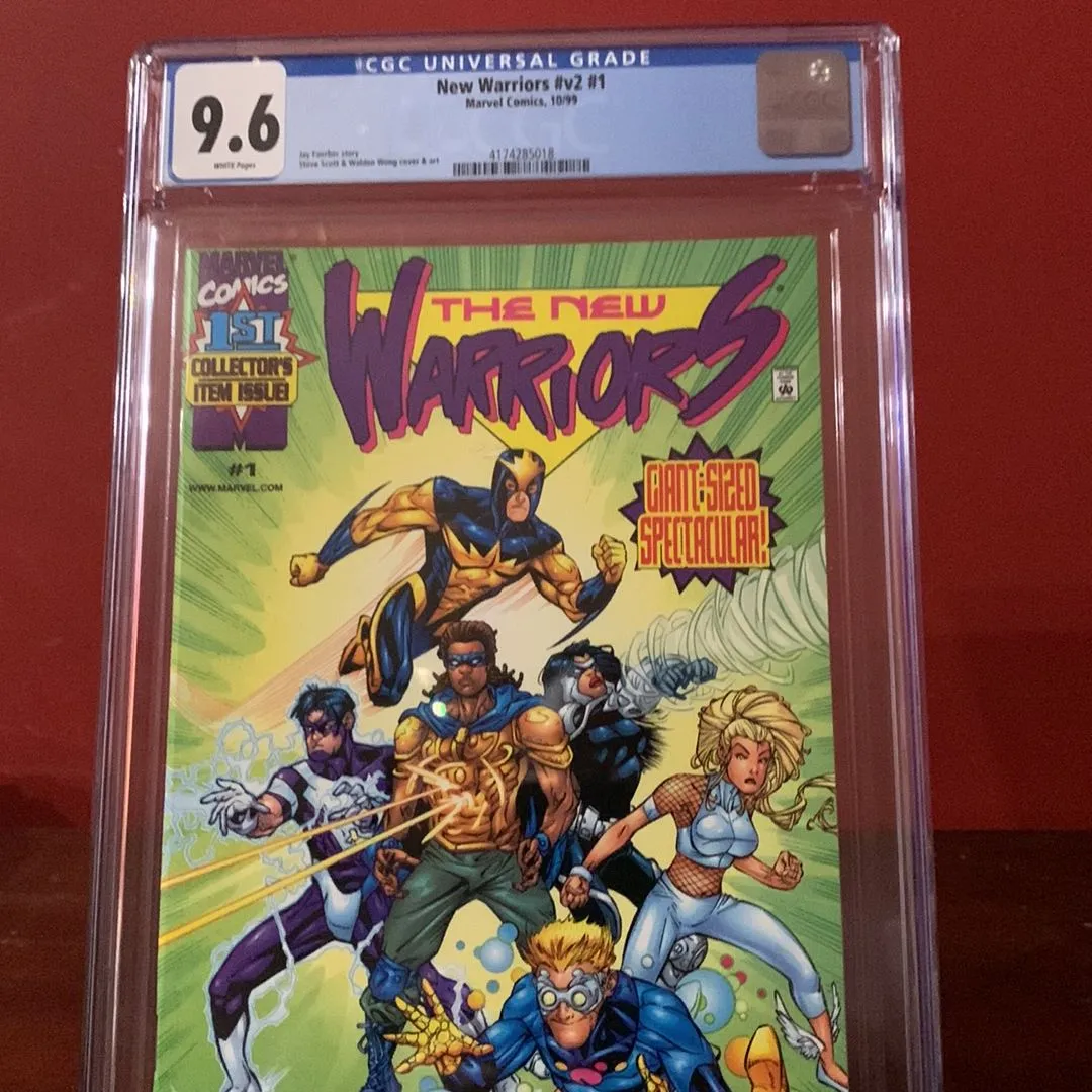 Product image for New Warriors #1 CGC 9.6
