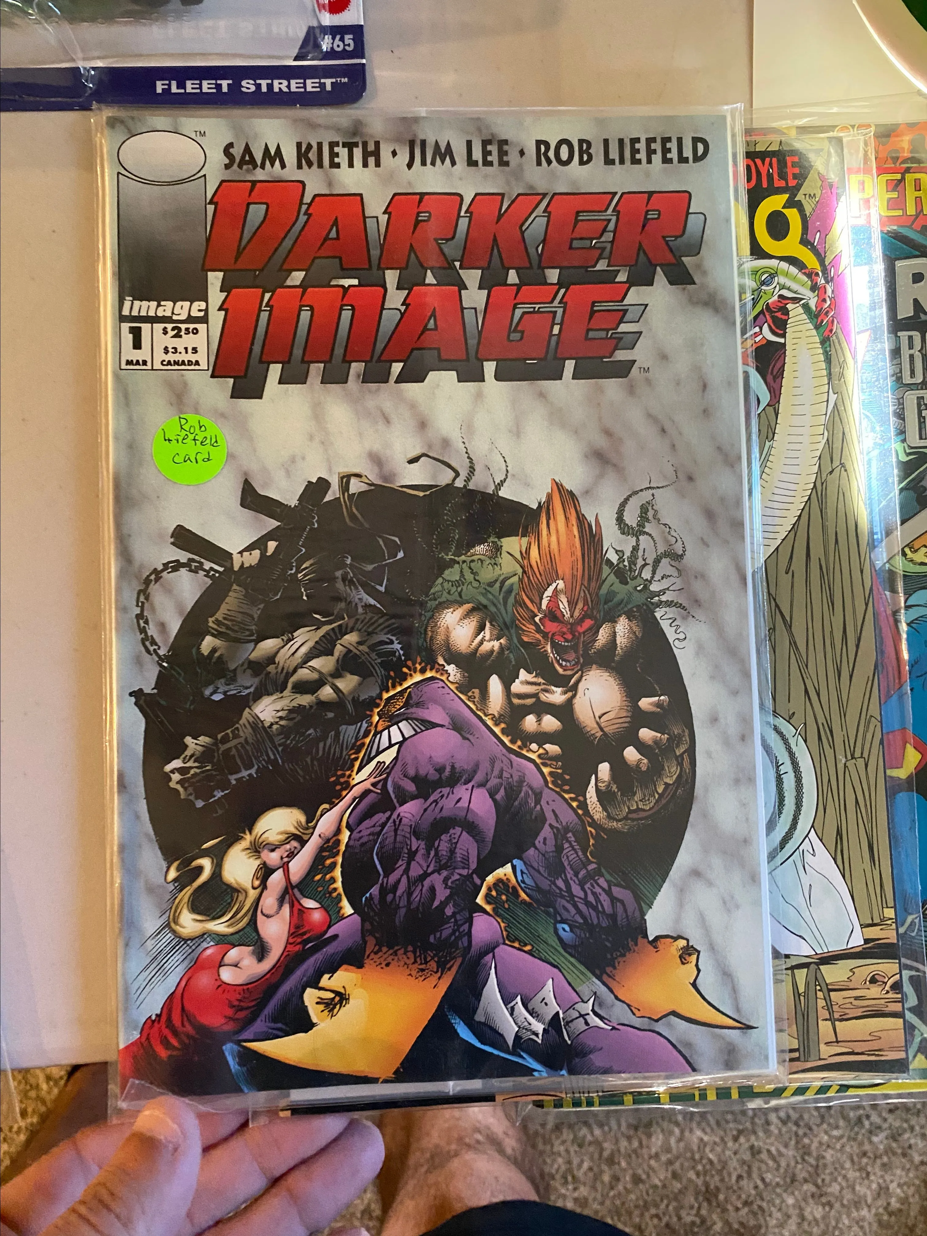 Product image for Image Comics DARKER IMAGE 1993 Comic Issue No. 1- with Collector Card