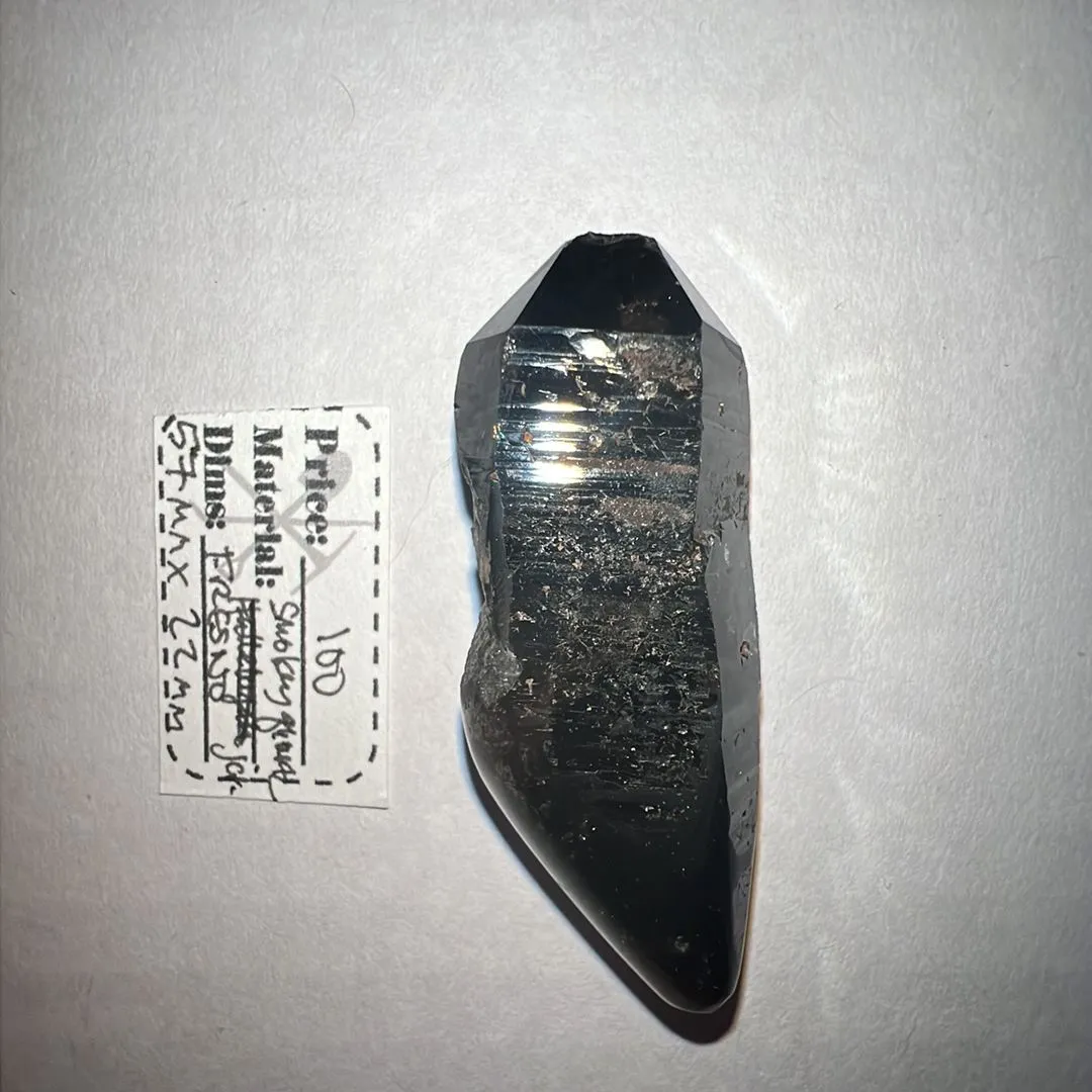 Product image for Morion Quartz Crystal Gua Sha Tool