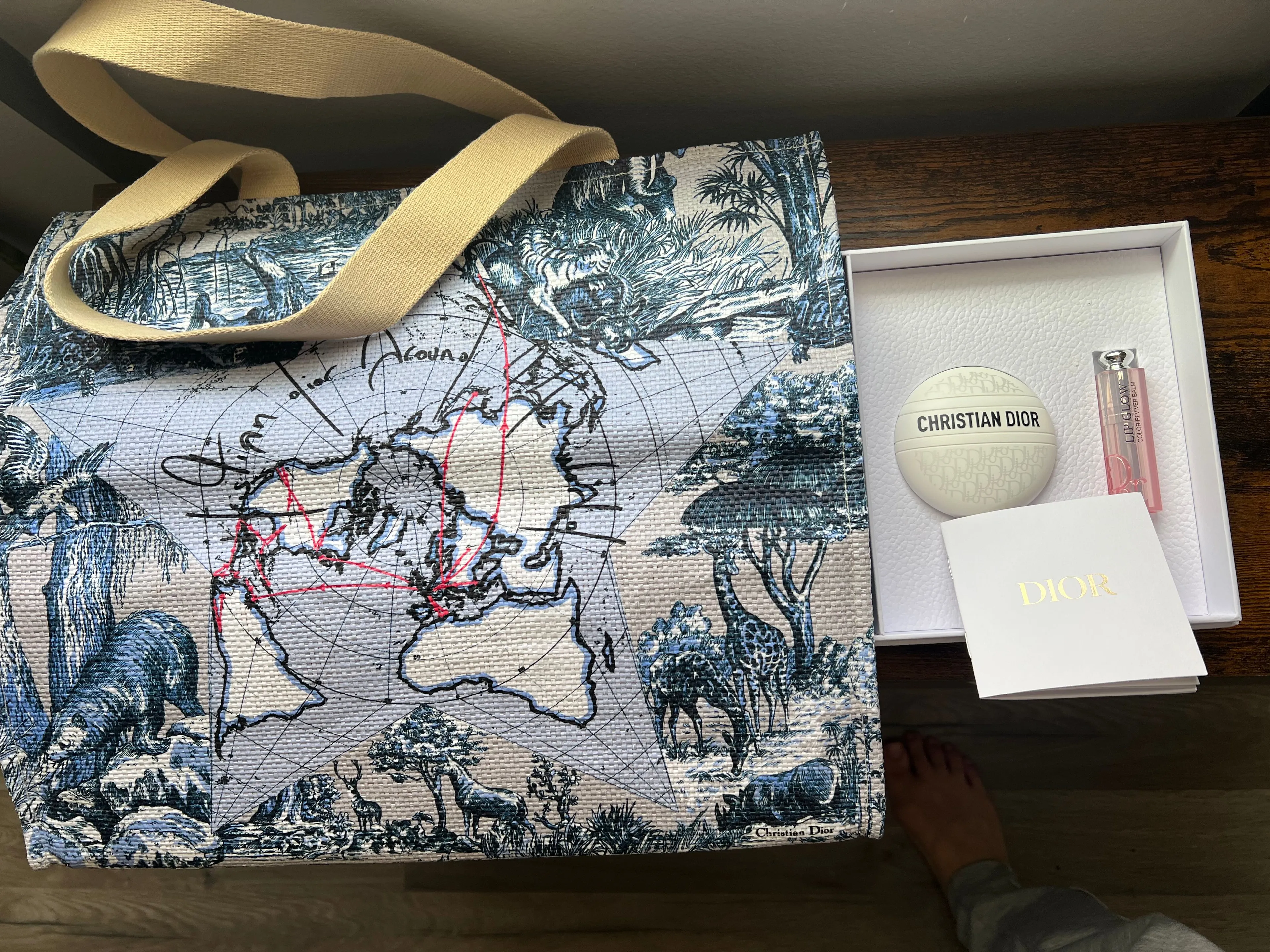 Product image for #163 Dior “around the world” gift set new w box