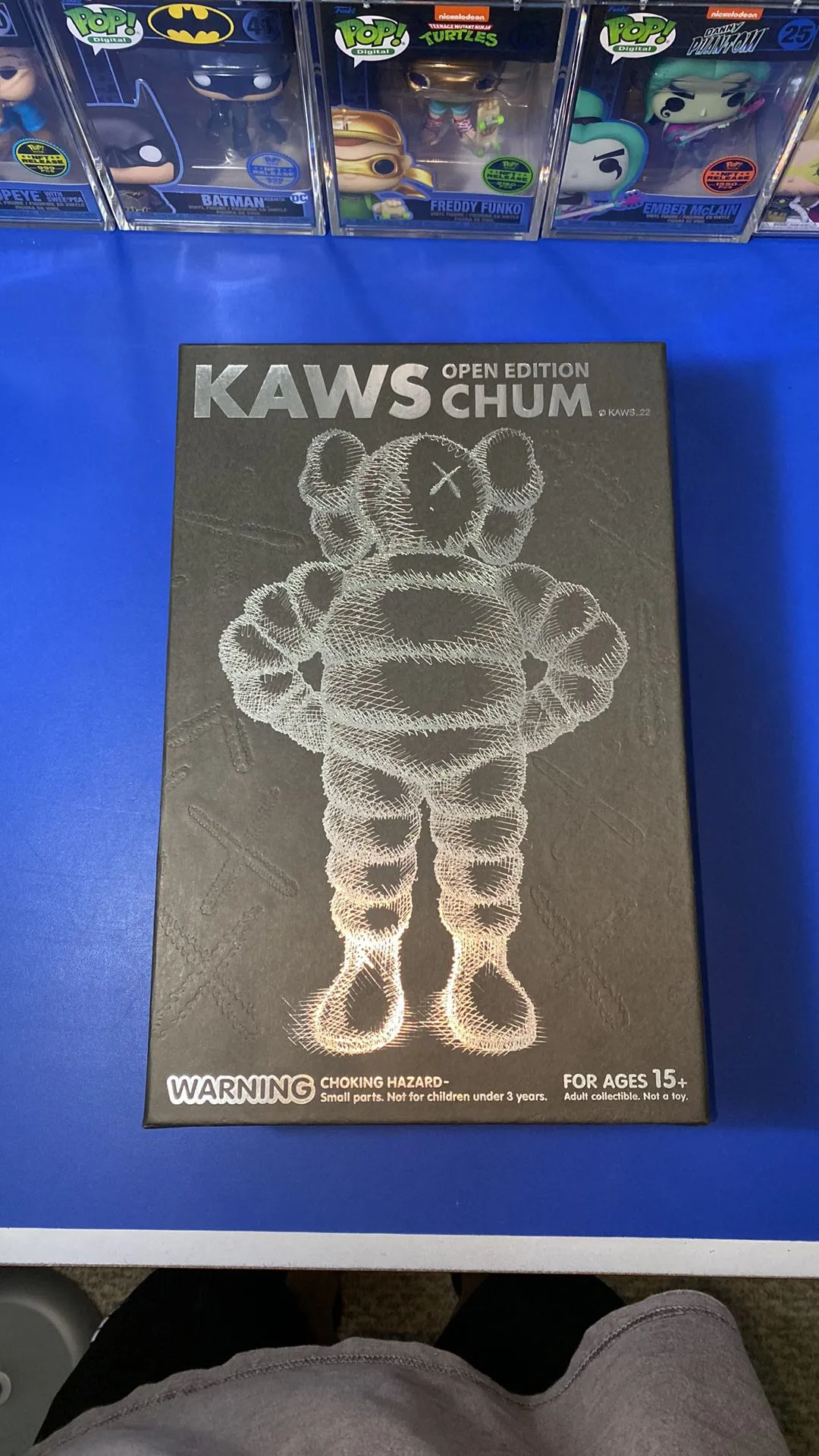 Product image for KAWS CHUM Black (2022) 20th Anniversary