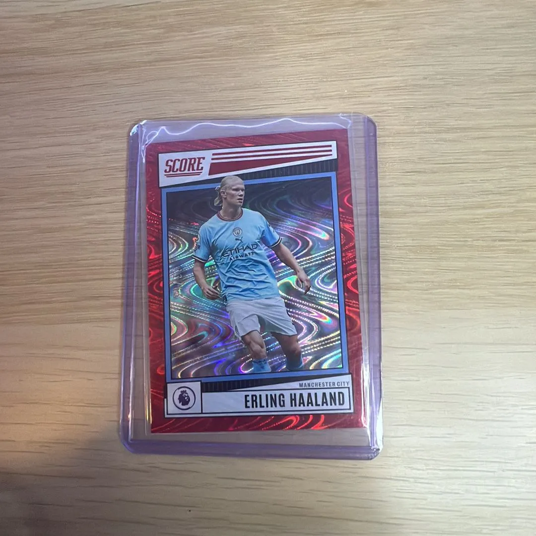 Product image for Panini Score Erling Haaland Red Wave