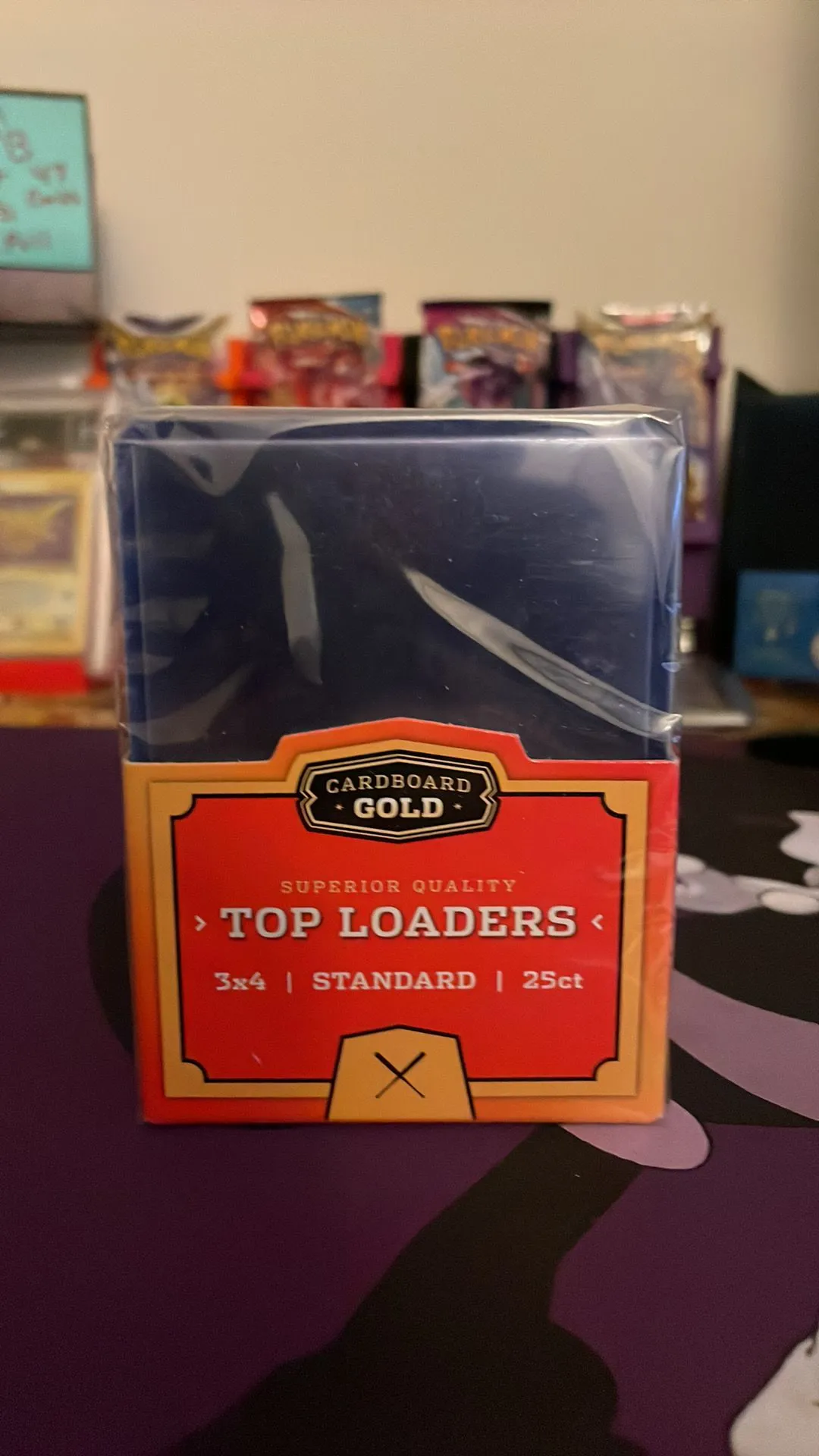 Product image for Cardboard Gold Top Loaders