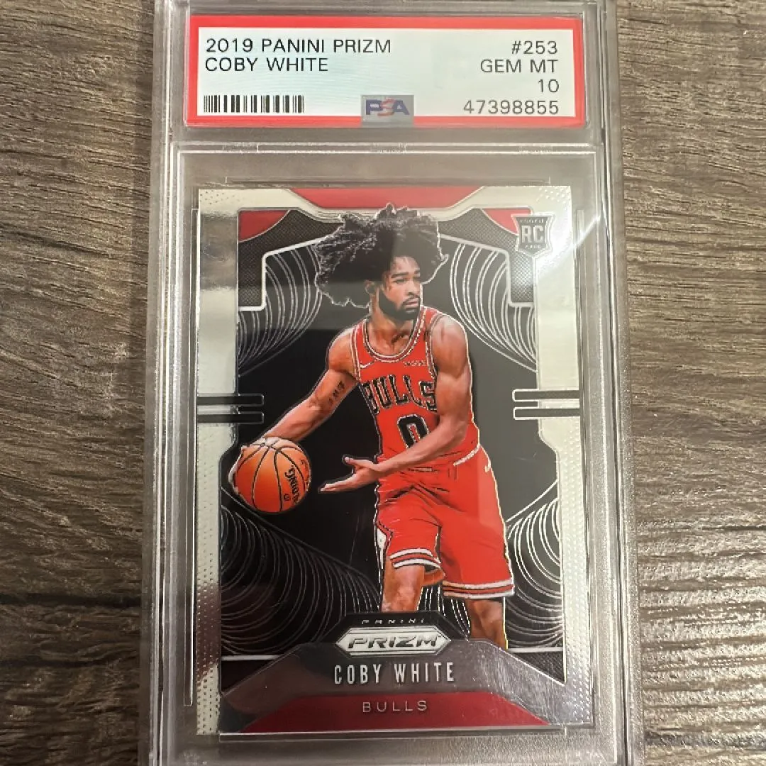 Product image for 2019 Panini Prizm Coby White 253  PSA GEM MT 10