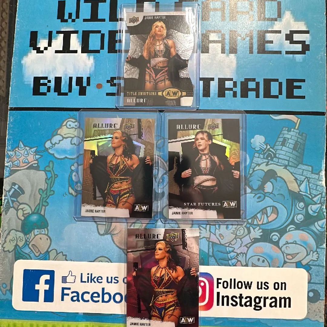 Product image for AEW Upper Deck Allure Jamie Hayter lot